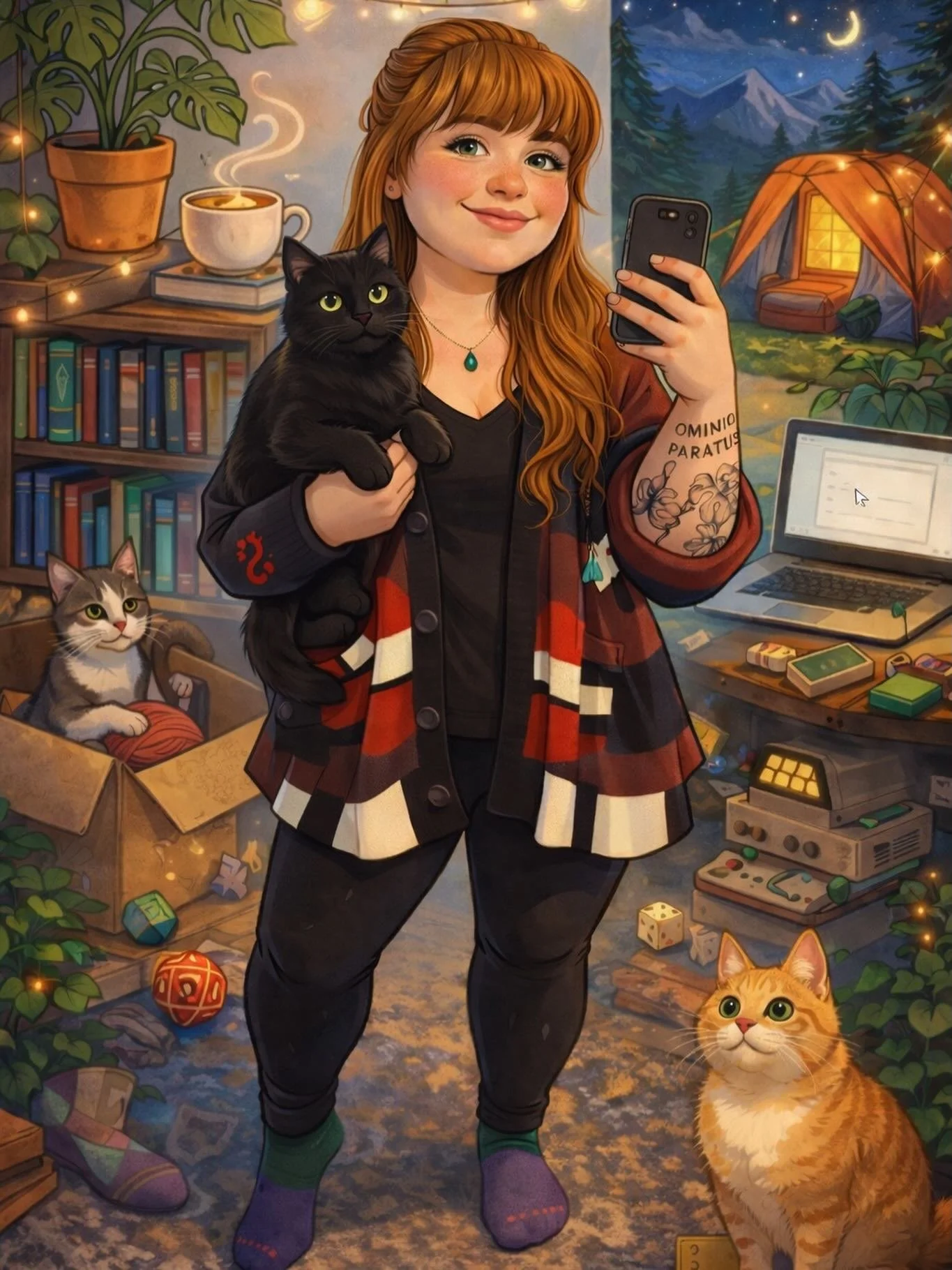 Yeah&hellip; that tracks. #caricaturetrend ✨