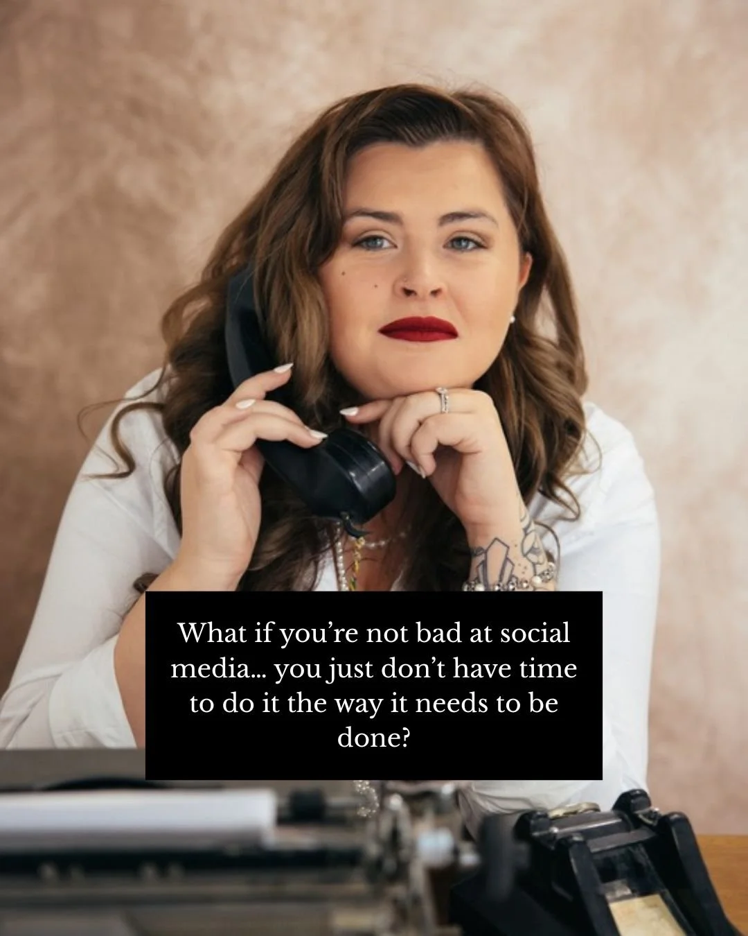 You&rsquo;re not bad at social media. You&rsquo;re just stretched too thin to give it what it needs.
And that&rsquo;s not a failure. That&rsquo;s called growth.

At some point, doing everything yourself stops being scrappy and starts holding you back