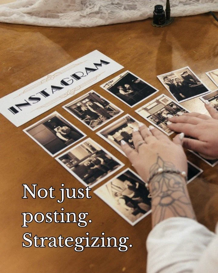 There is a big difference between posting and strategizing. Anyone can throw something up and hope it lands.

What I do is look at the full picture.

What content you need, what it should say, where it should live, and how it all works together to ac