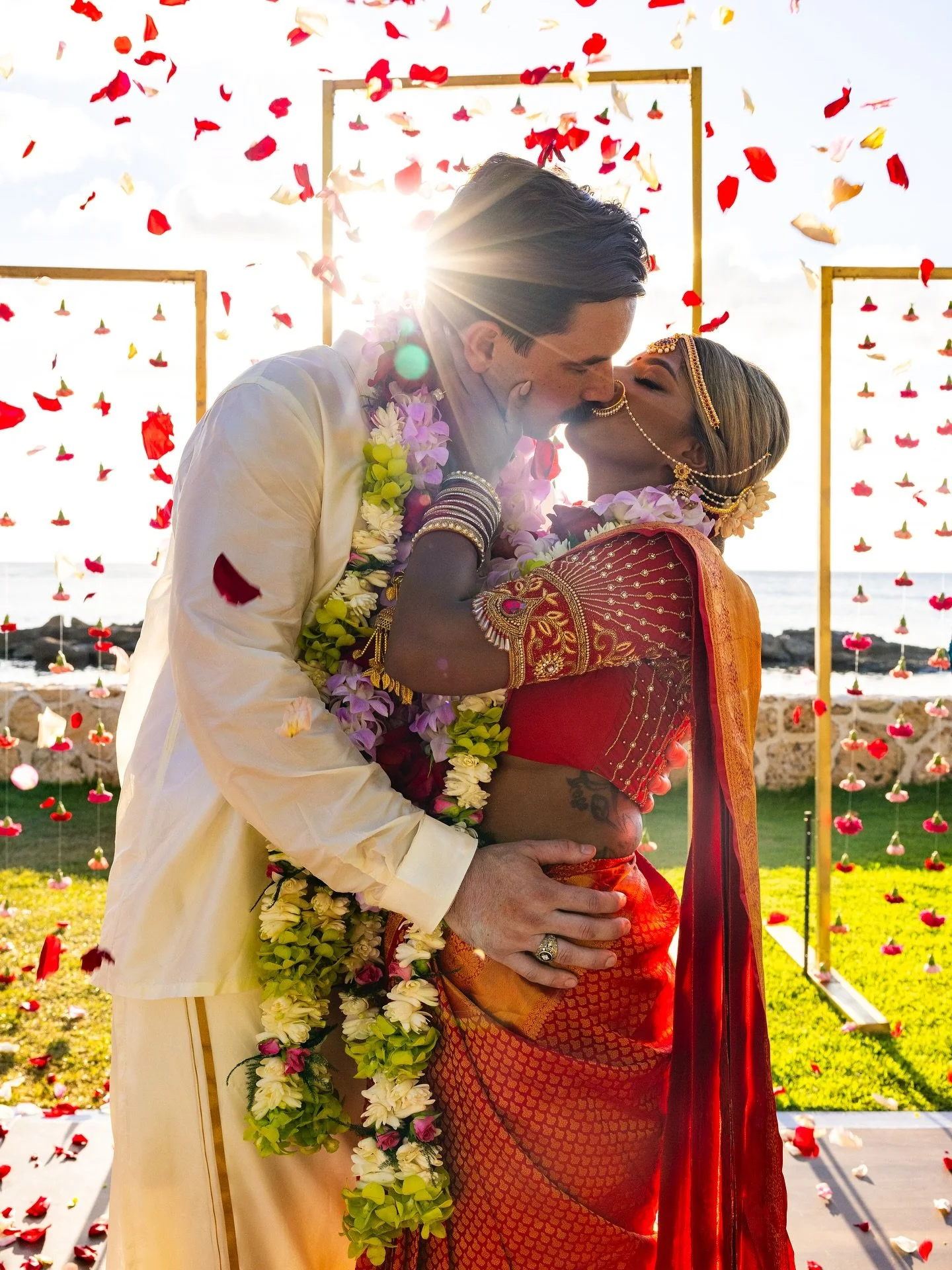 Happy Anniversary to Kavya &amp; Tommy! ✨💕 

One year ago on 9.27.24, we had the honor of celebrating their first wedding ceremony &mdash; a beautiful and vibrant traditional Indian celebration filled with color, culture, and so much love. 🌸✨

It w