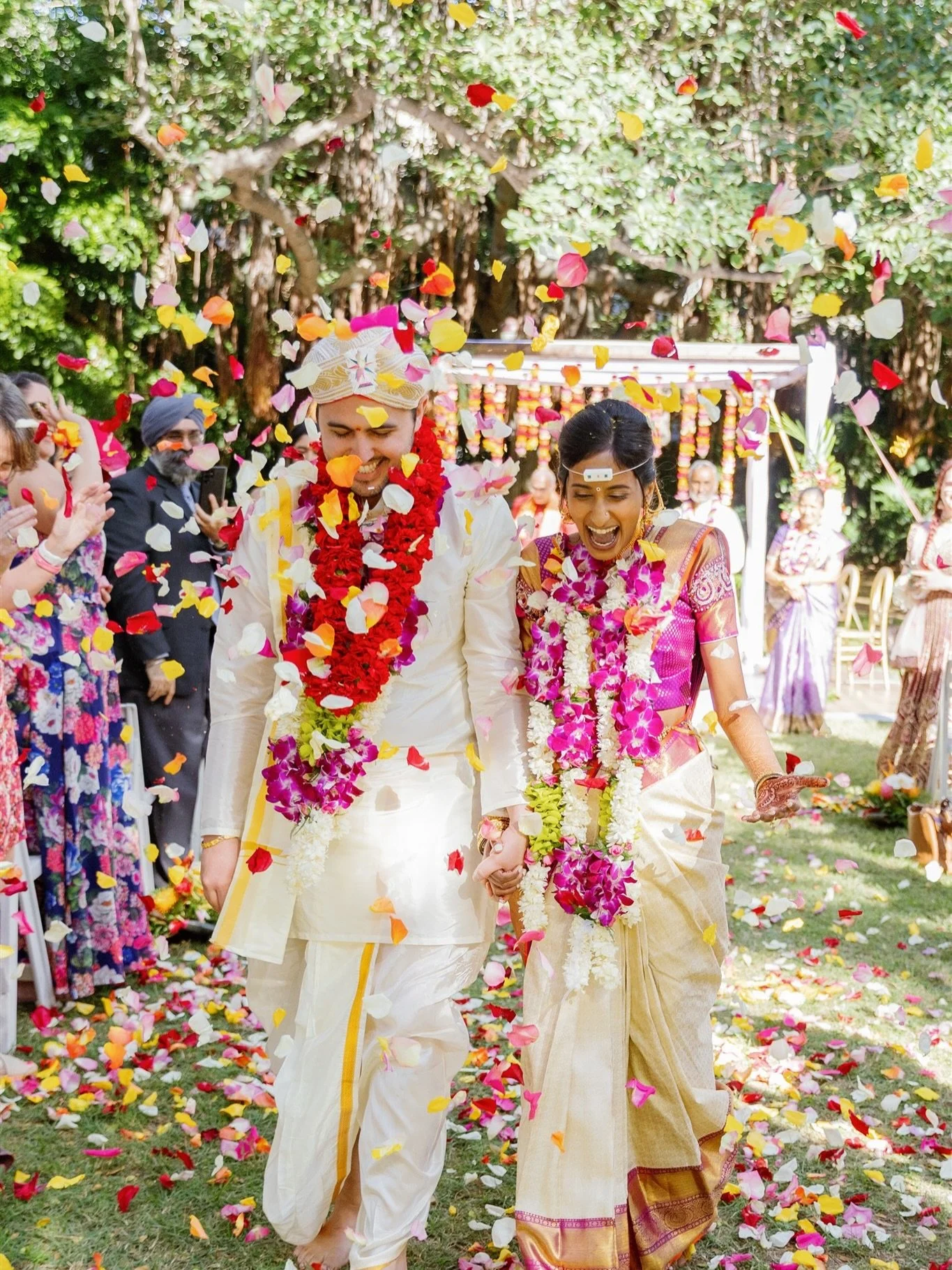 Happy Anniversary, Lakshmi &amp; Mark! ❤️✨

From your colorful island celebration to all the memories you&rsquo;ve made since, we&rsquo;re still smiling thinking about your beautiful day. 

Wishing you another year full of love, laughter, and adventu