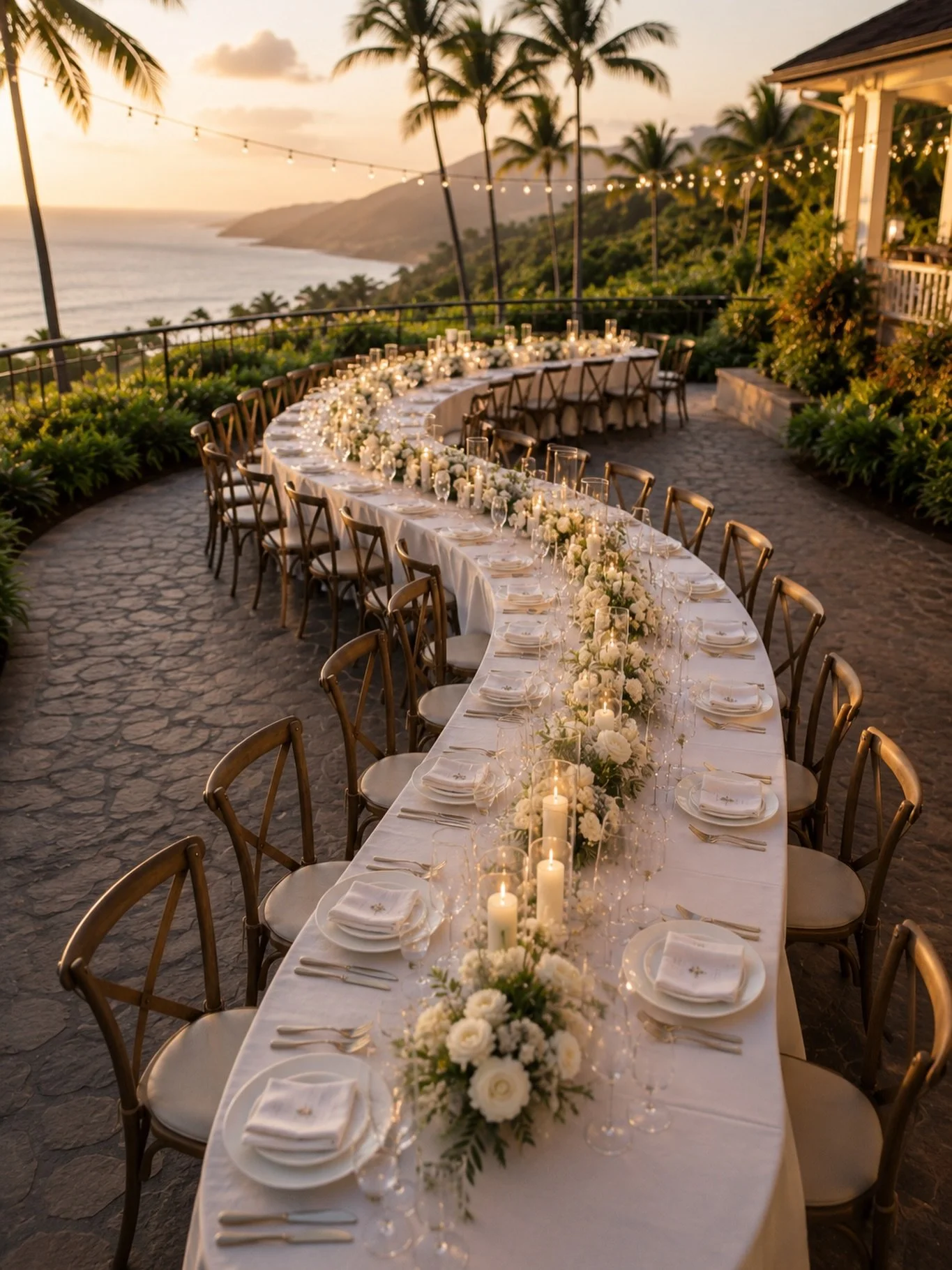 Serpentine tables are having a moment&mdash;and for good reason ✨

One of the things we love most about this layout style is how it instantly transforms the feel of a space. The curves create movement, soften the room visually, and make the overall d