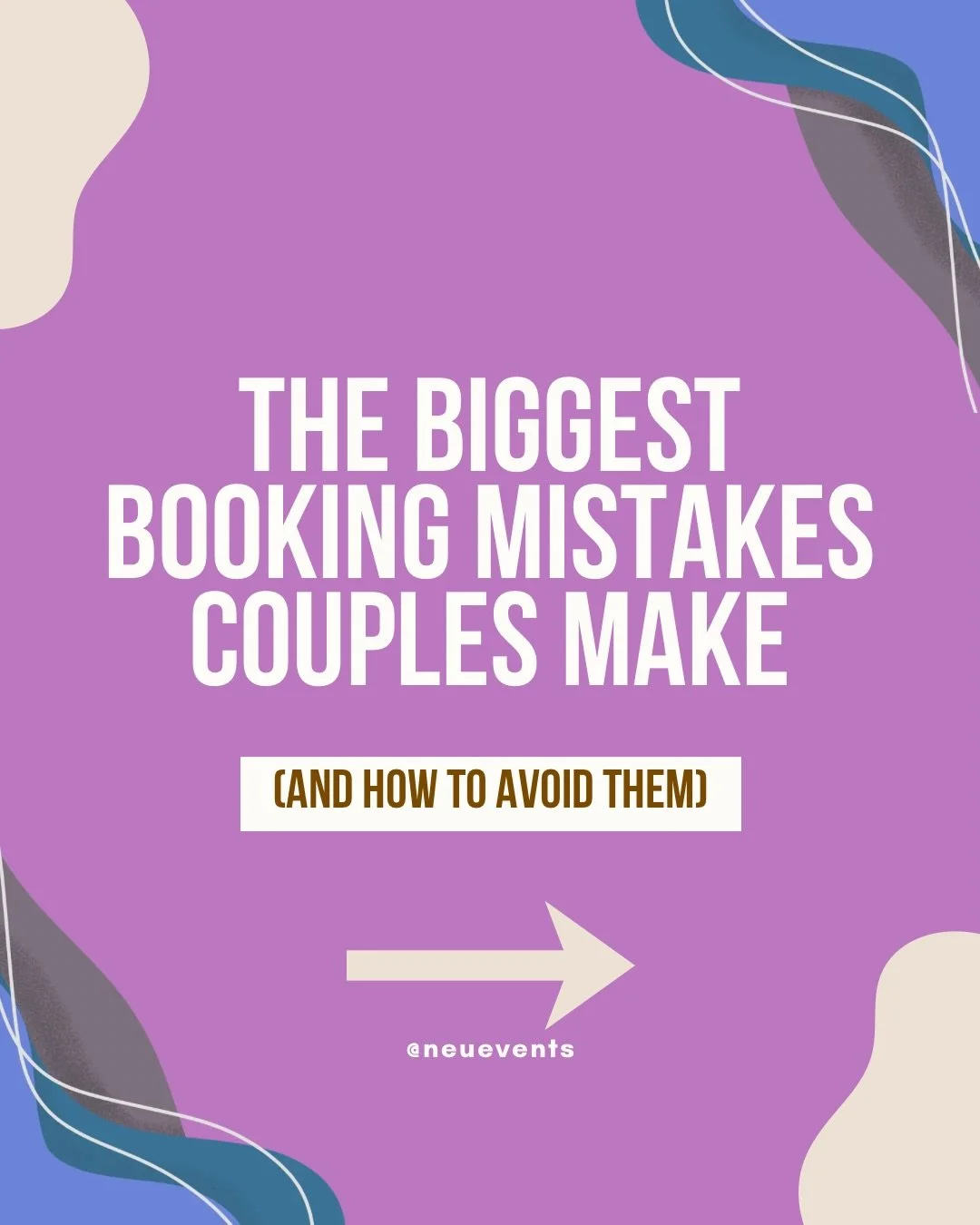 One of the biggest misconceptions about wedding planning is that every decision needs to happen at once.

In reality, successful wedding planning is all about timing, strategy, and knowing what to prioritize first.

We often see couples run into chal