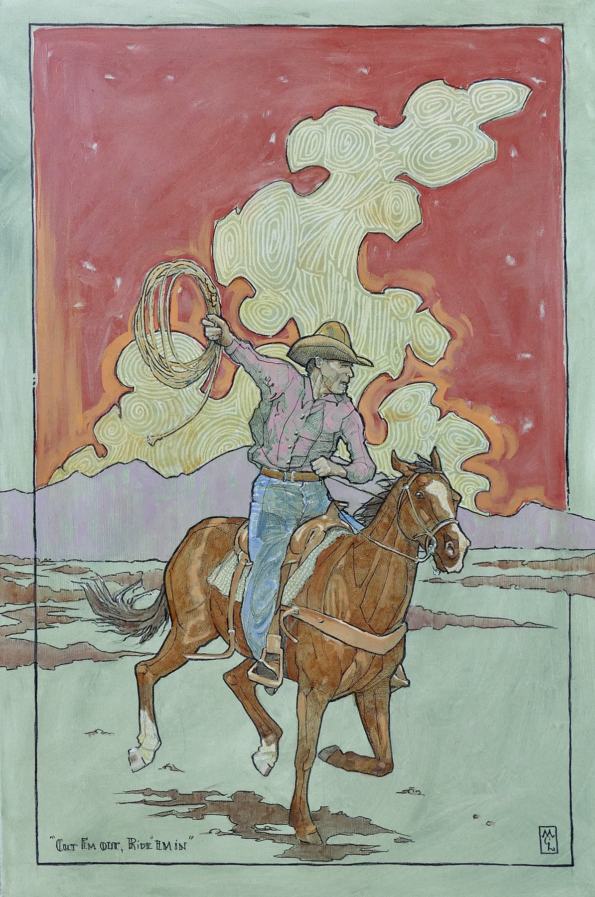 Maia Chavez Larkin "Ride 'Em In"