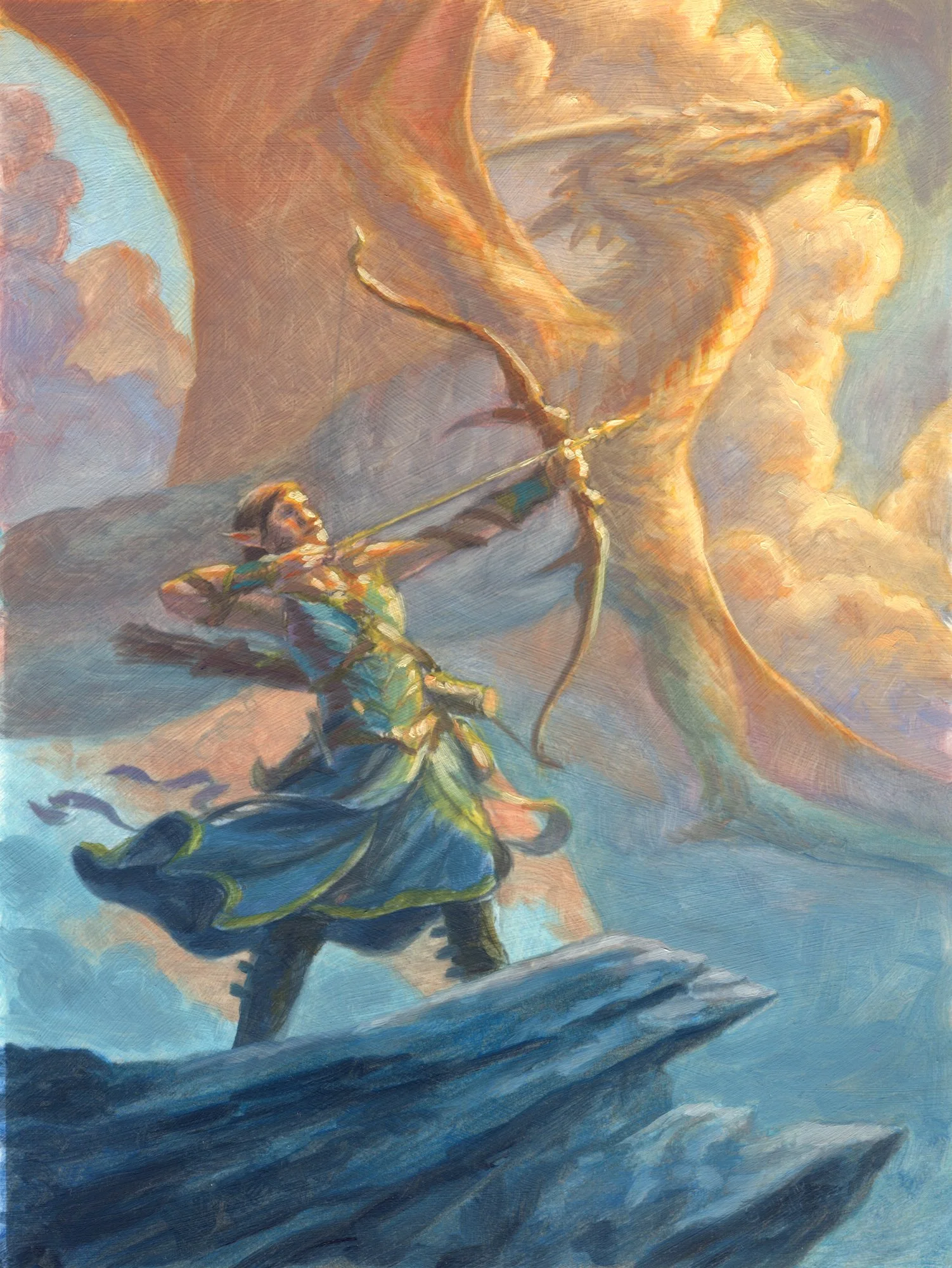 Scott Murphy - Dragon Bow, Study