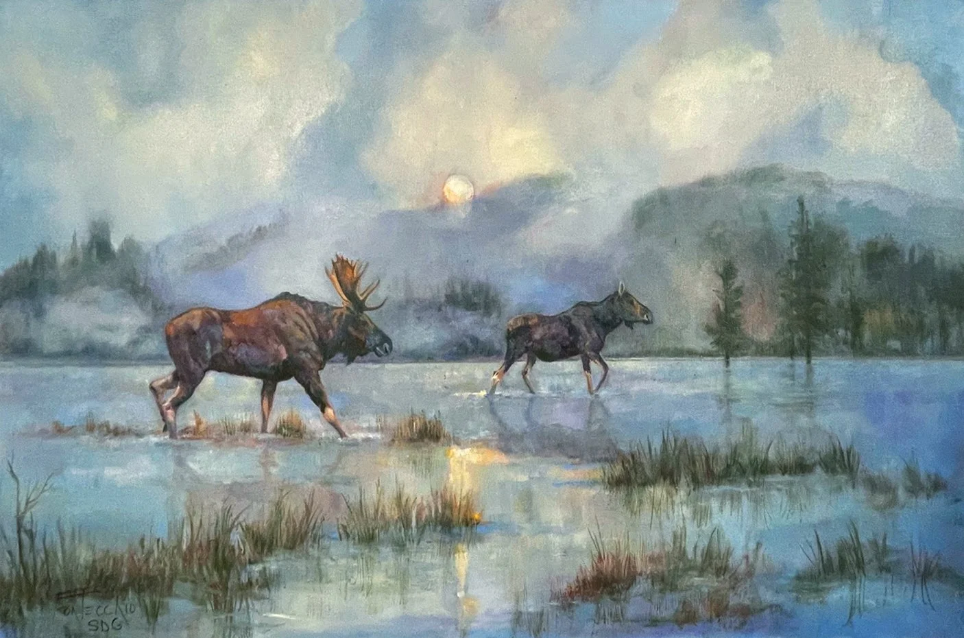 Jan Fontecchio "Morning on the Marsh"