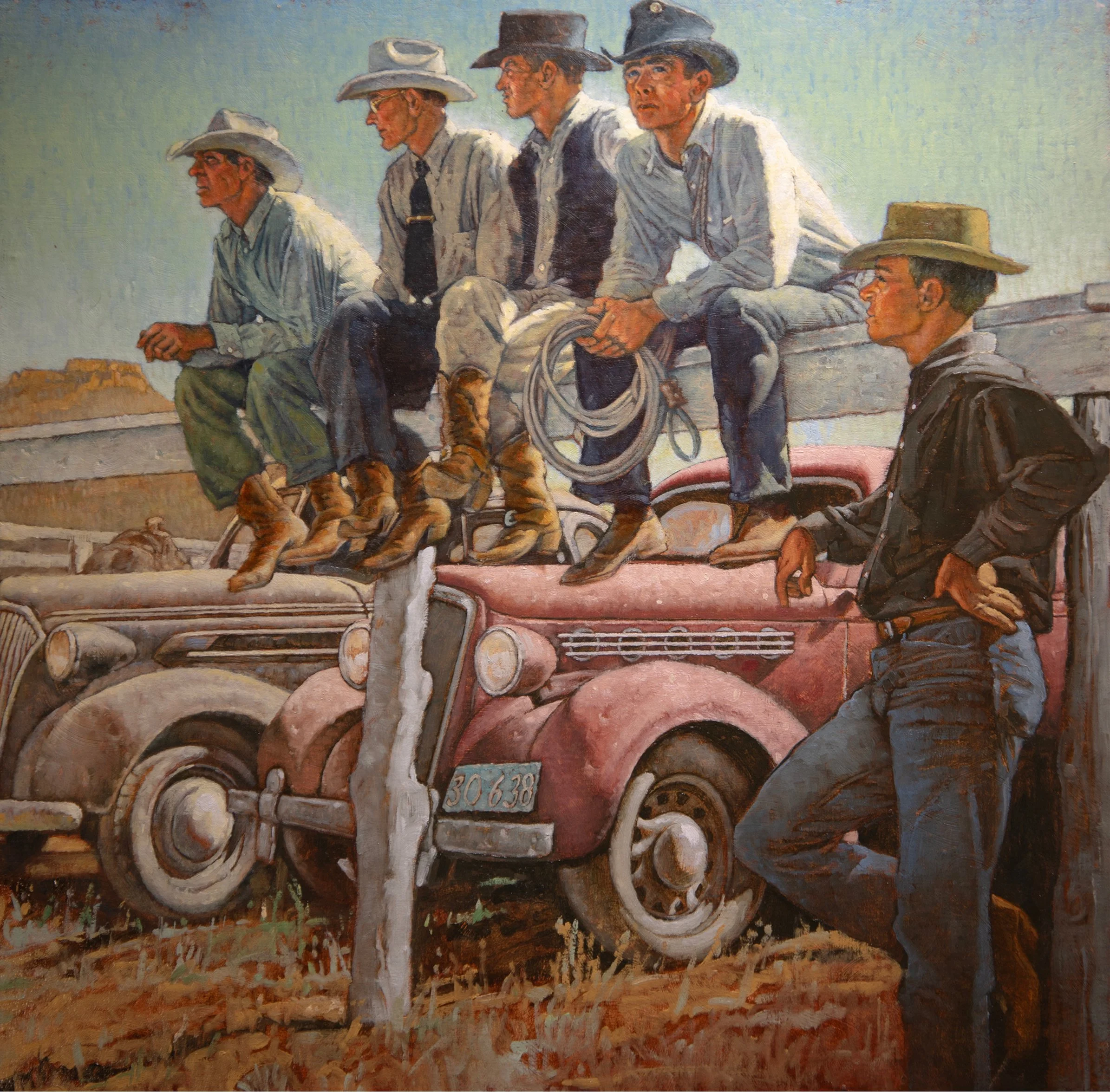 Jeff Segler - On The Fence, Trinidad, 1938