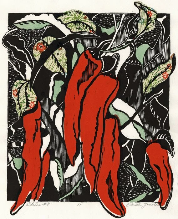 Ouida Truchon "Chilies 8"