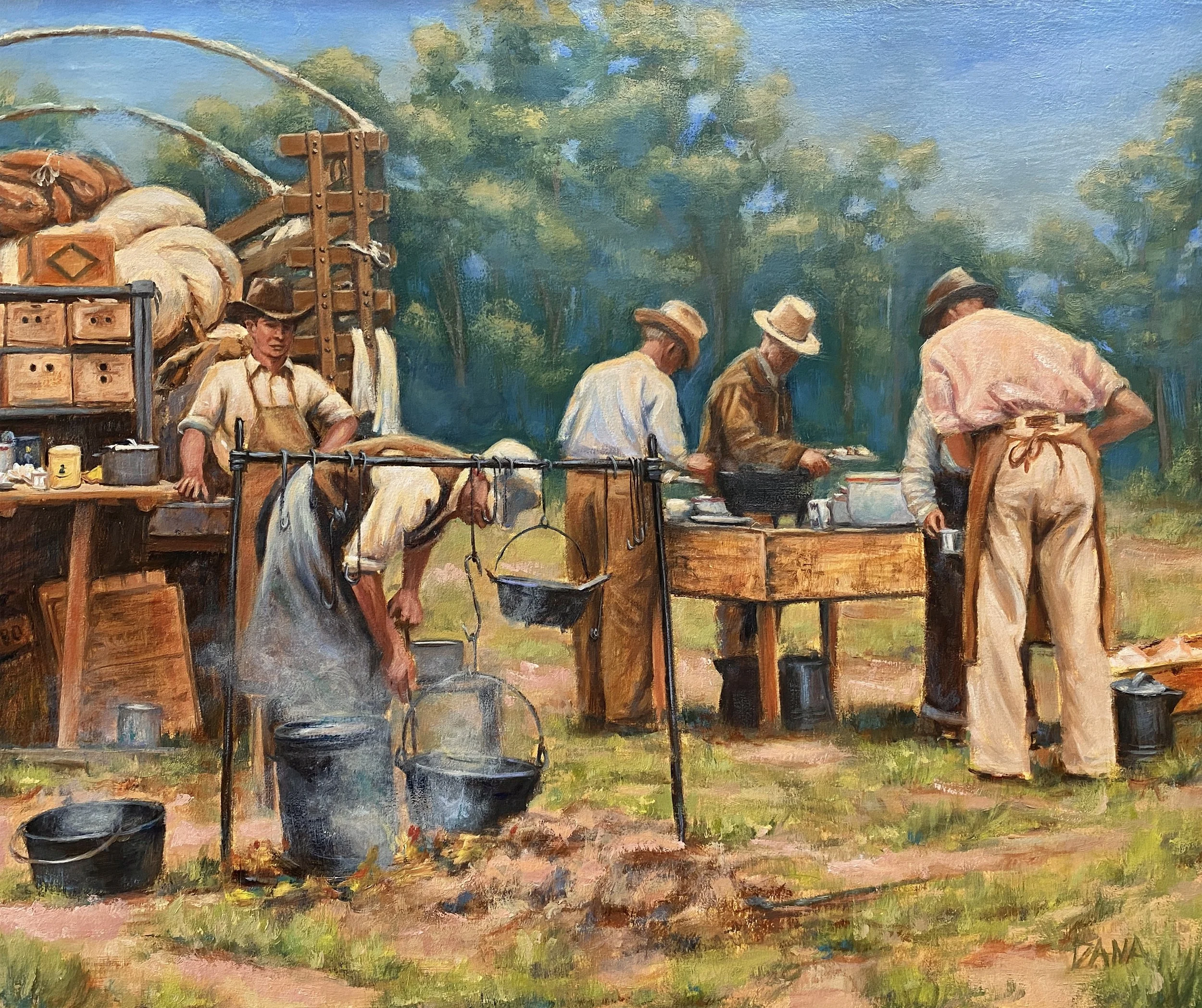 Dana Lombardo - Lunch at the Chuck Wagon