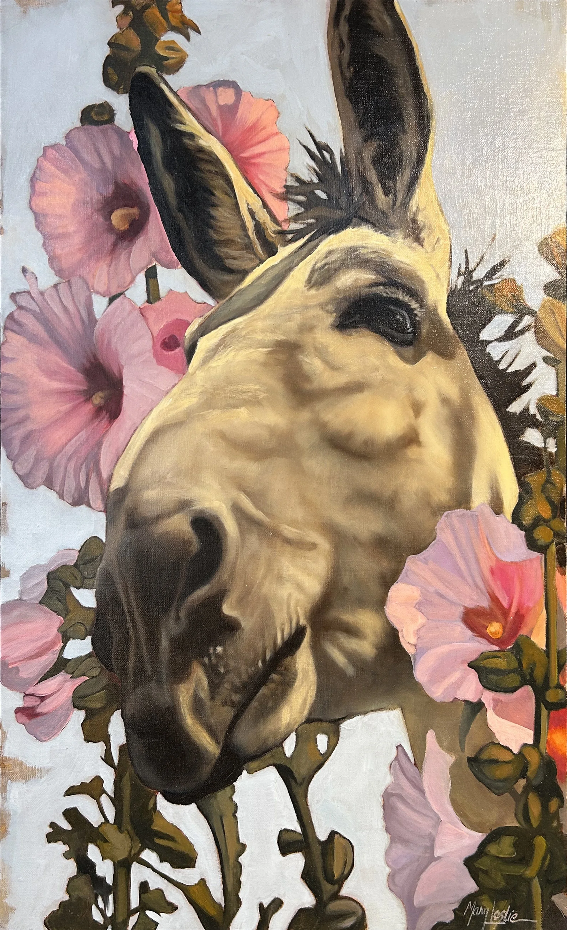 Mary Leslie "Blooming Burro"