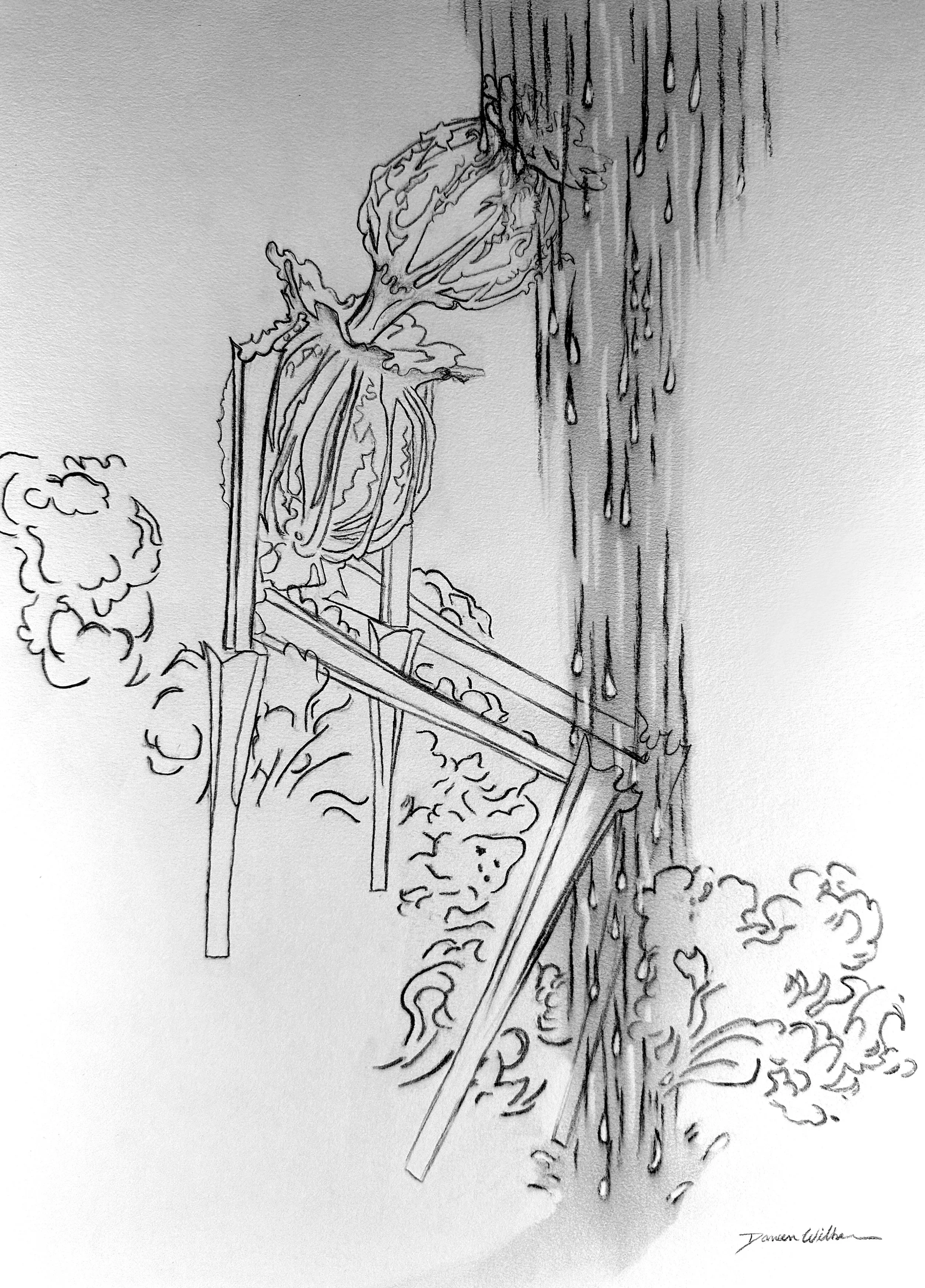 Daneen Wilkerson - Hollow Preliminary Sketch