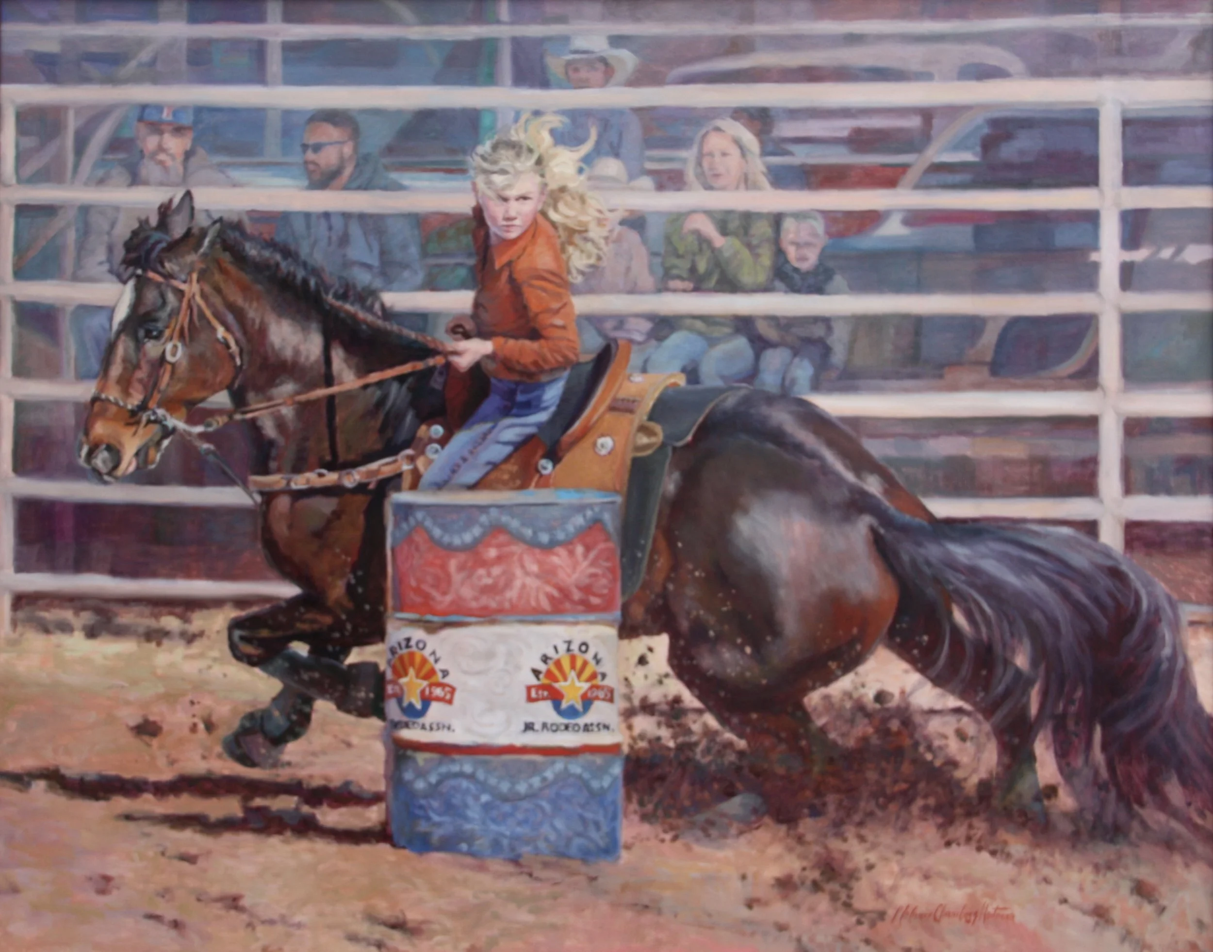 Melanie Chambers Hartman "White Lightning"