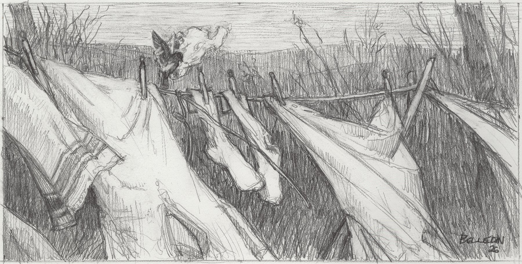Steven Belledin - Lifeline, Sketch