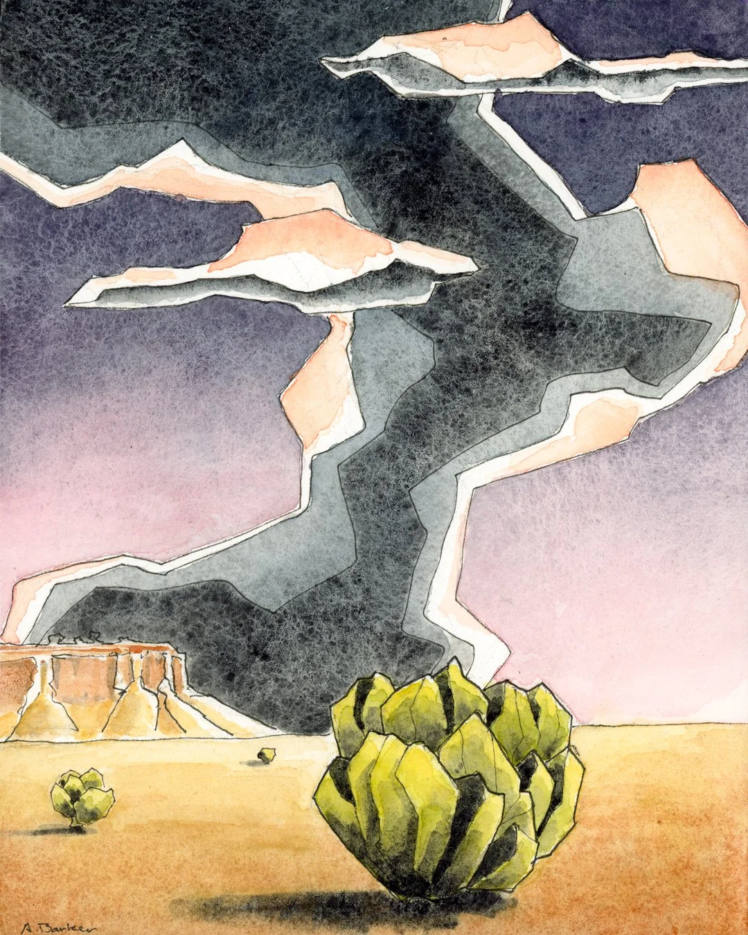 Andrew Barker "Dark Desert Sky"