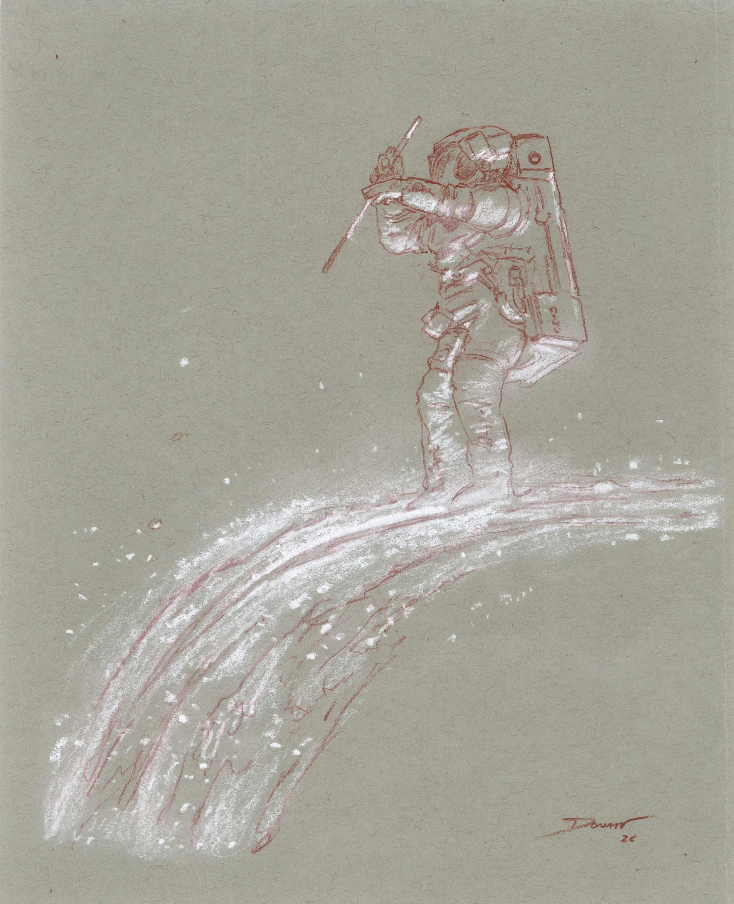 Donato Giancola - Precipice Study