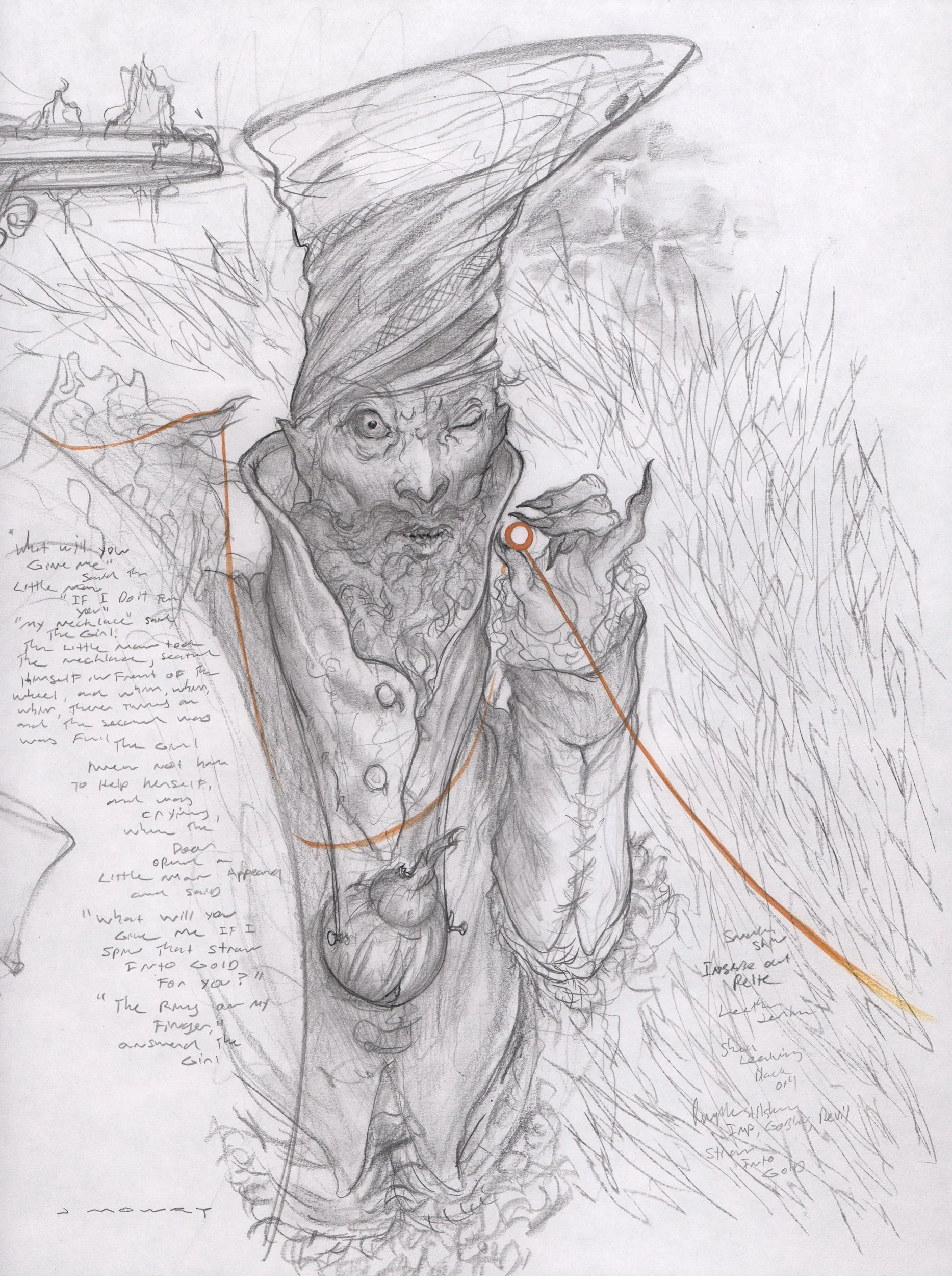 Jason Mowry - Rumplestiltskin Sketch