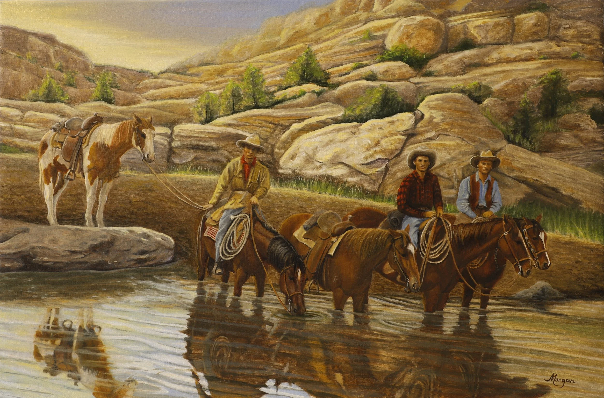 Brenda Morgan - The Lariat River Boys
