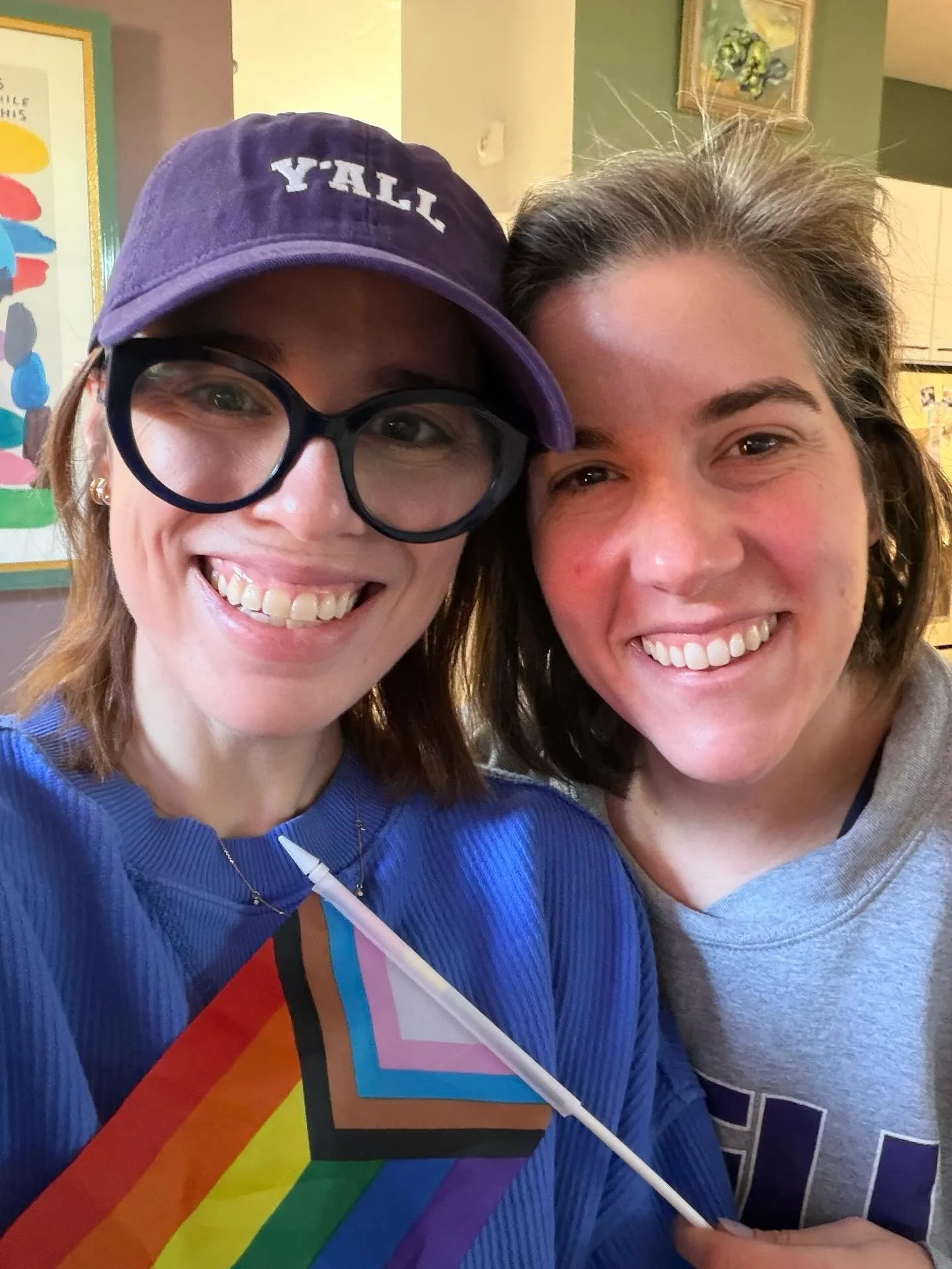 National Coming Out Day - Y&rsquo;all Means ALL! 

🌈💛 

We both grew up in Louisiana &mdash; a place where queer love wasn&rsquo;t often visible, where we rarely saw people like us living fully and openly. Back then, representation felt scarce, and