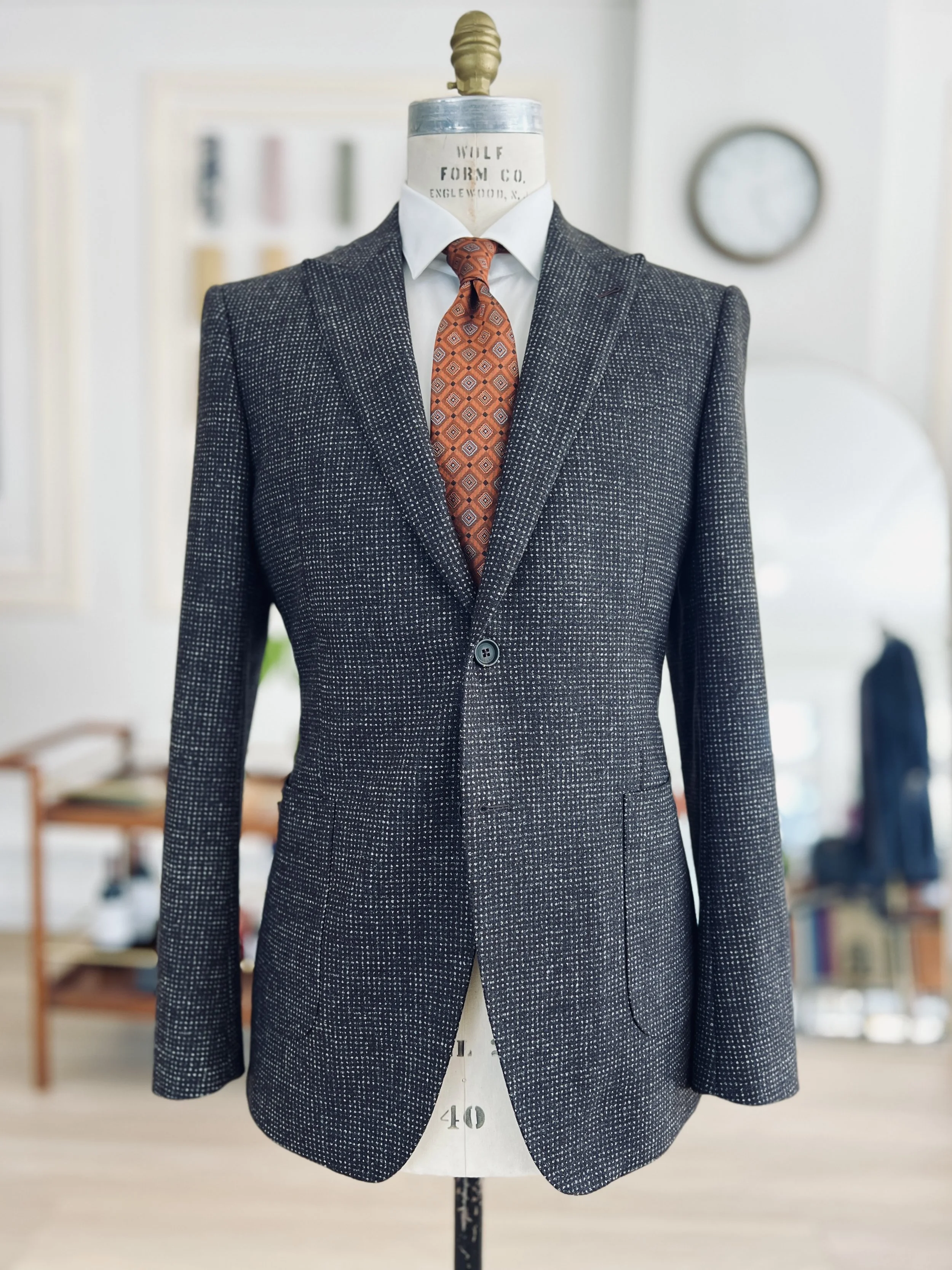 $630 (Original $2,100) / 48 R / 100% Wool / Soft Medium Weight and Warm