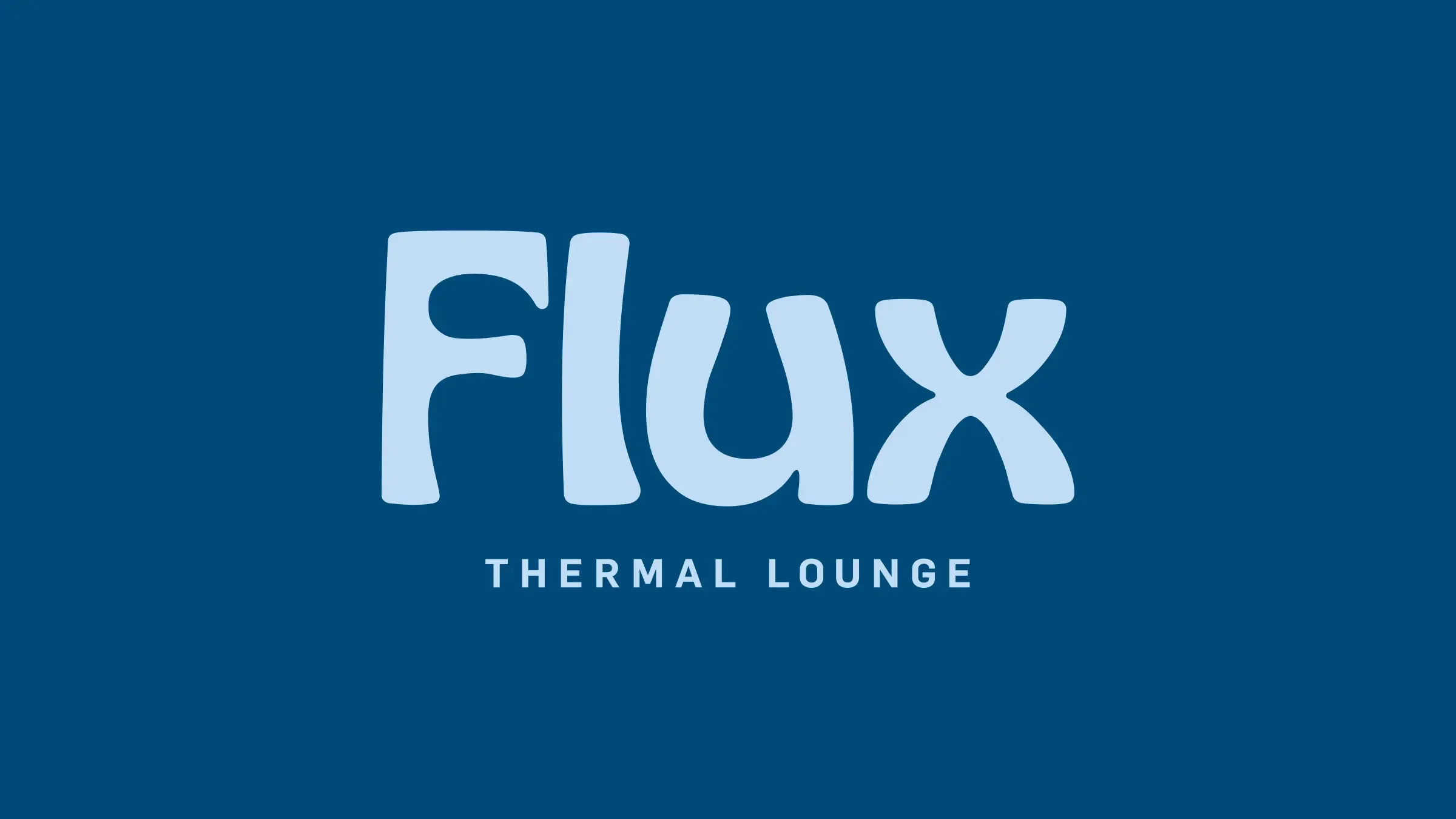 Flux Thermal Lounge logo color variations