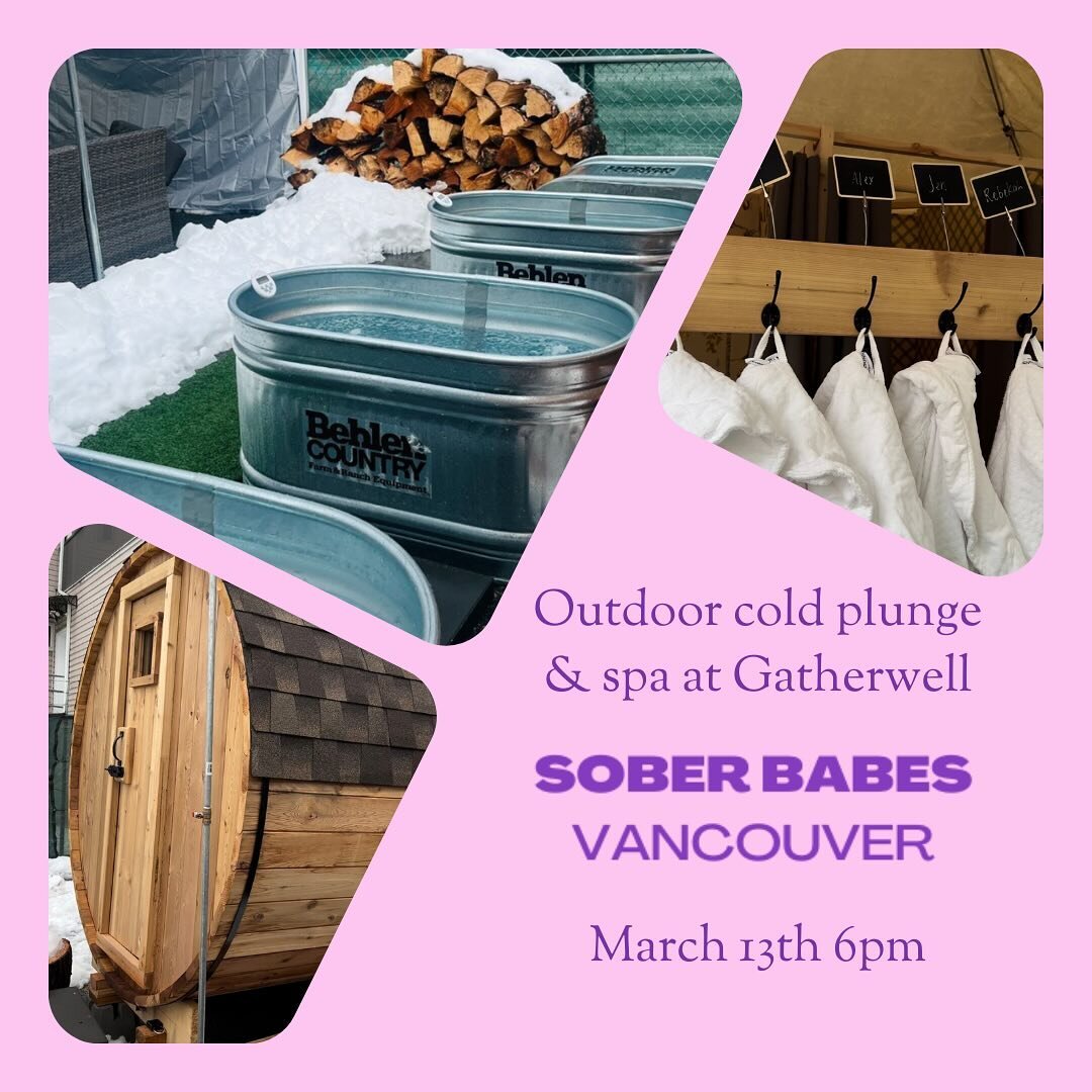 *SOLD OUT*🌟✨ Calling all Sober Babes in Vancouver! ✨🌟 Join us at GatherWell (125 W Broadway, Vancouver, BC V5Y 1P4) on March 13th at 6pm for a rejuvenating evening of self-care and community building! 🌿💫

At GatherWell, you will experience power 