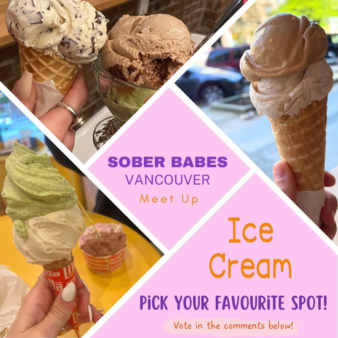 ✨New Free Event✨

🍦Calling all ice cream lovers! Join us for our first ever ice cream meet-up on May 13th at 7 pm! 🎉 

We need YOUR help picking the perfect spot, so comment with your favorite ice cream shop below! 

🗳️ Let&rsquo;s chill together 