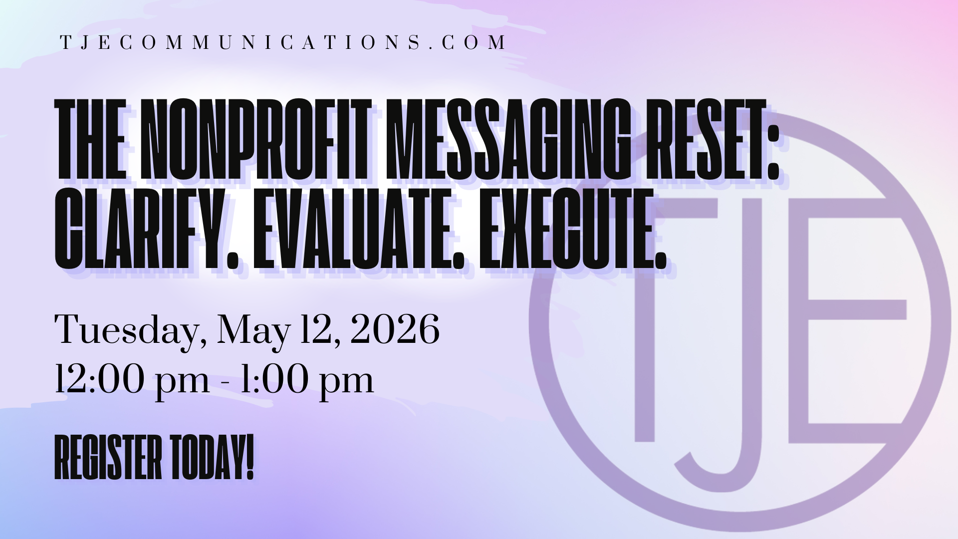 The Nonprofit Messaging Reset