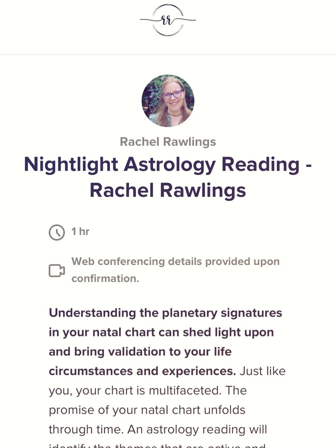 I am beyond elated to announce that I am one of six people selected to be a part of the 2025-26 Nightlight Astrology reading clinic. This will be the clinic&rsquo;s second year offering reduced rate, need-based astrology consultations from qualified,