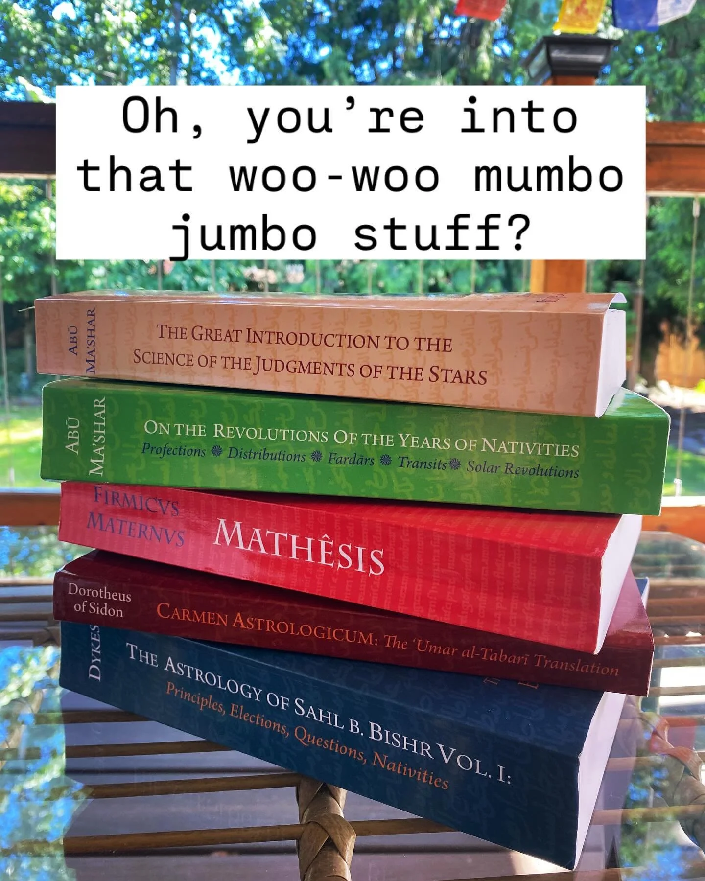 It&rsquo;s a calling. Not everyone understands that.
.
Thousands of years of wisdom have been passed down and translated for the tradition to continue. 
.
If you&rsquo;re feeling the pull, here are some books I&rsquo;ve read or am in the process of r