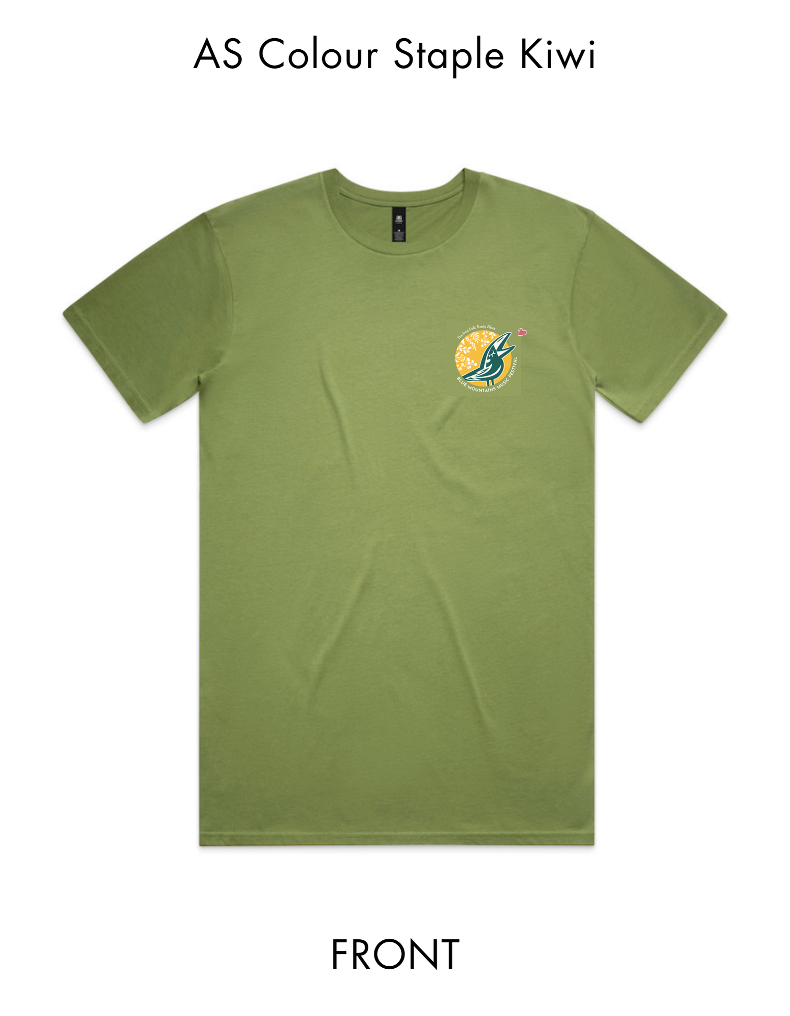 Festival T Shirt - Staple T Mens Sizing - Pre Order - Pickup Onsite