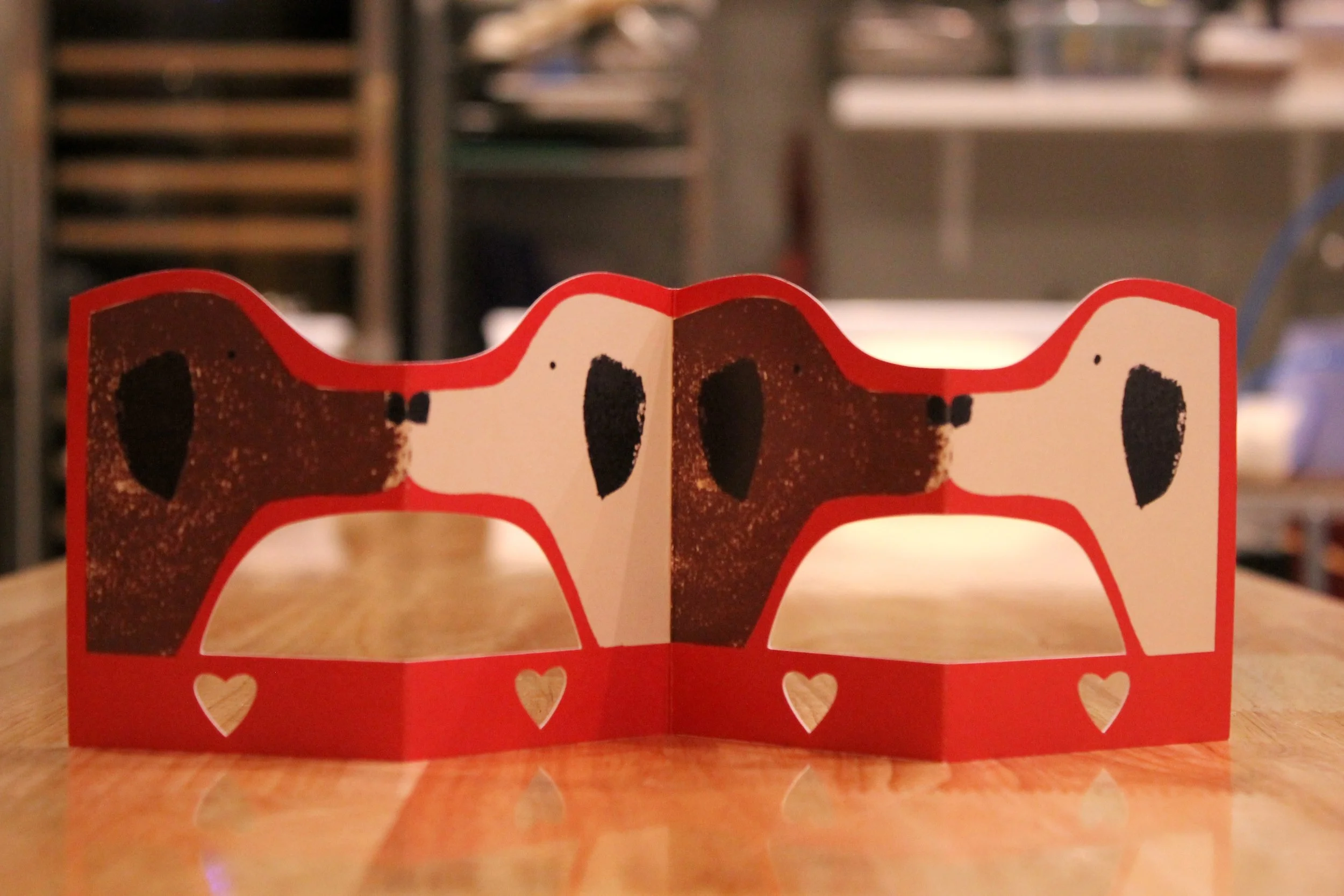 Kissing dogs card .JPG