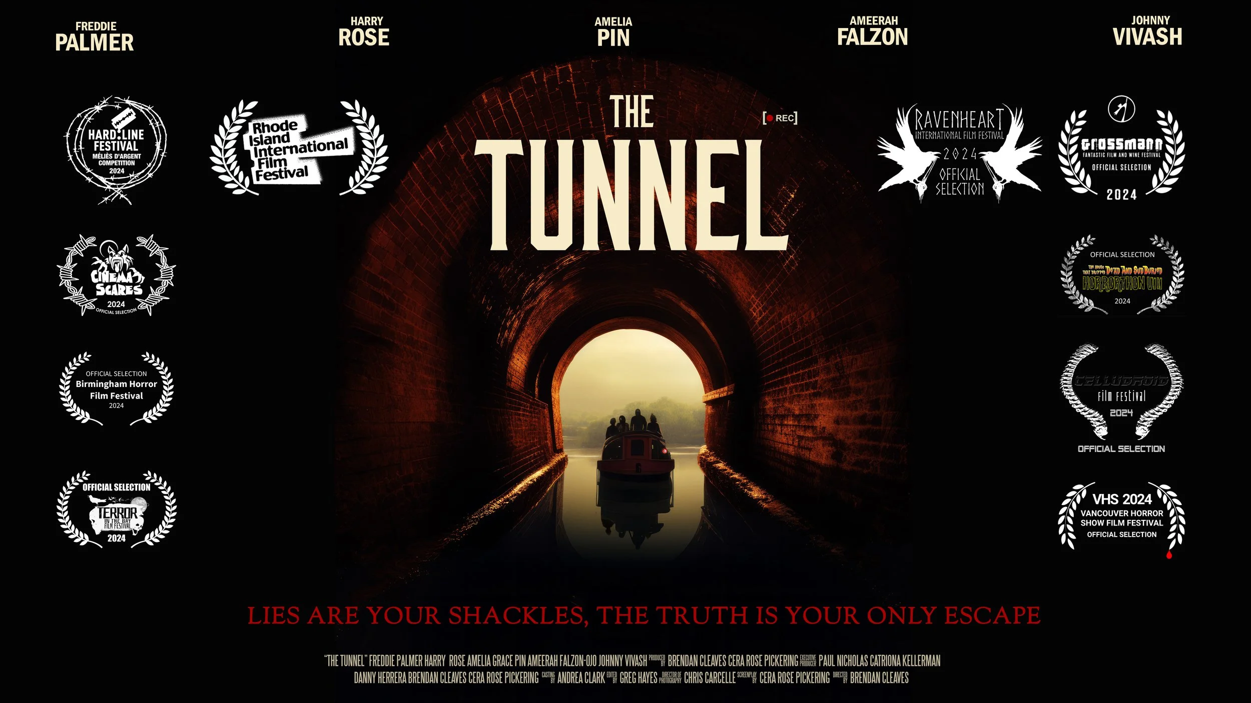 Four friends on a boat trip face a nightmarish battle for survival in a cursed tunnel - Coming Soon