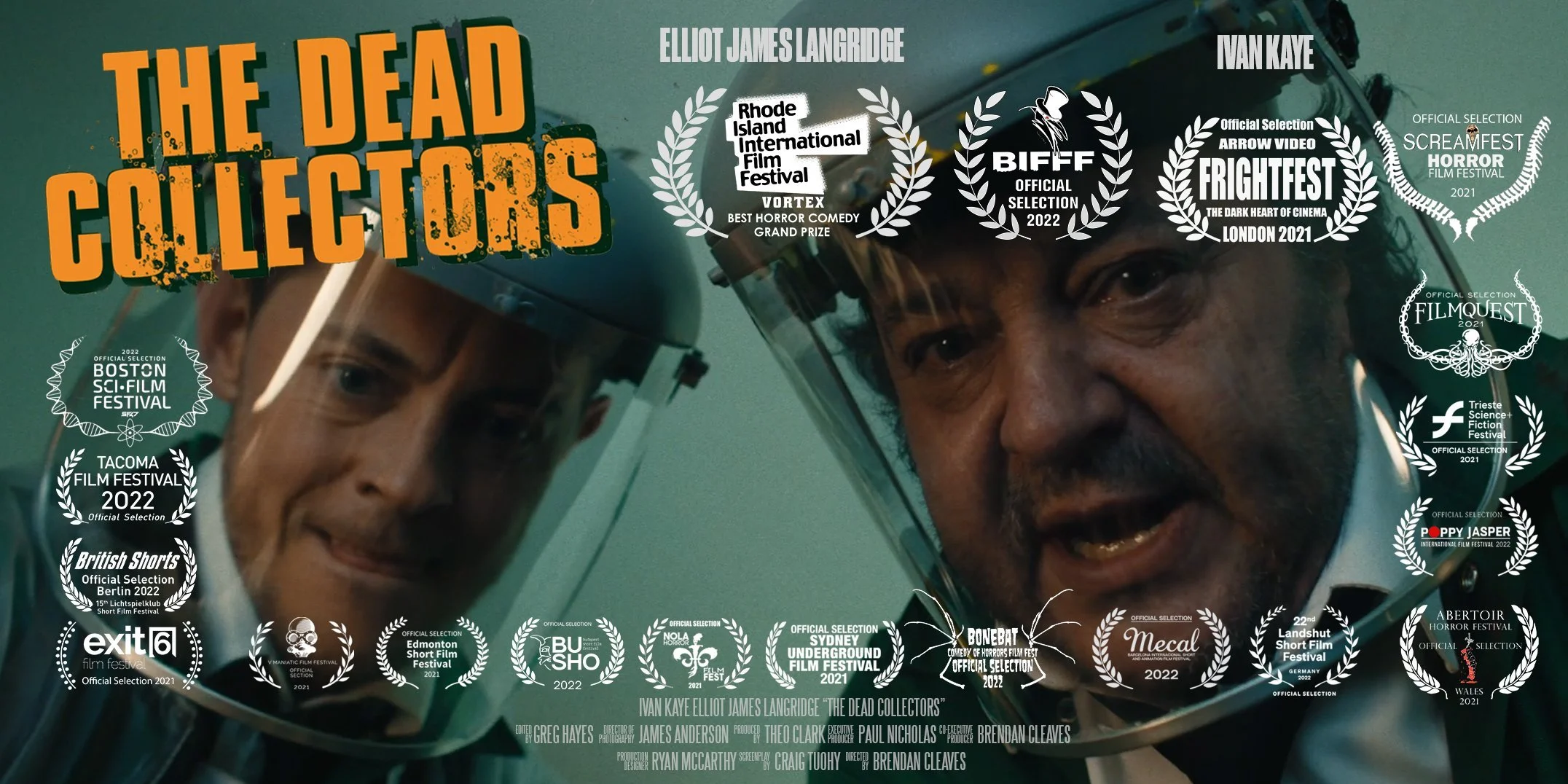 During a pandemic in an alternate reality, two men have the job of collecting the deceased.