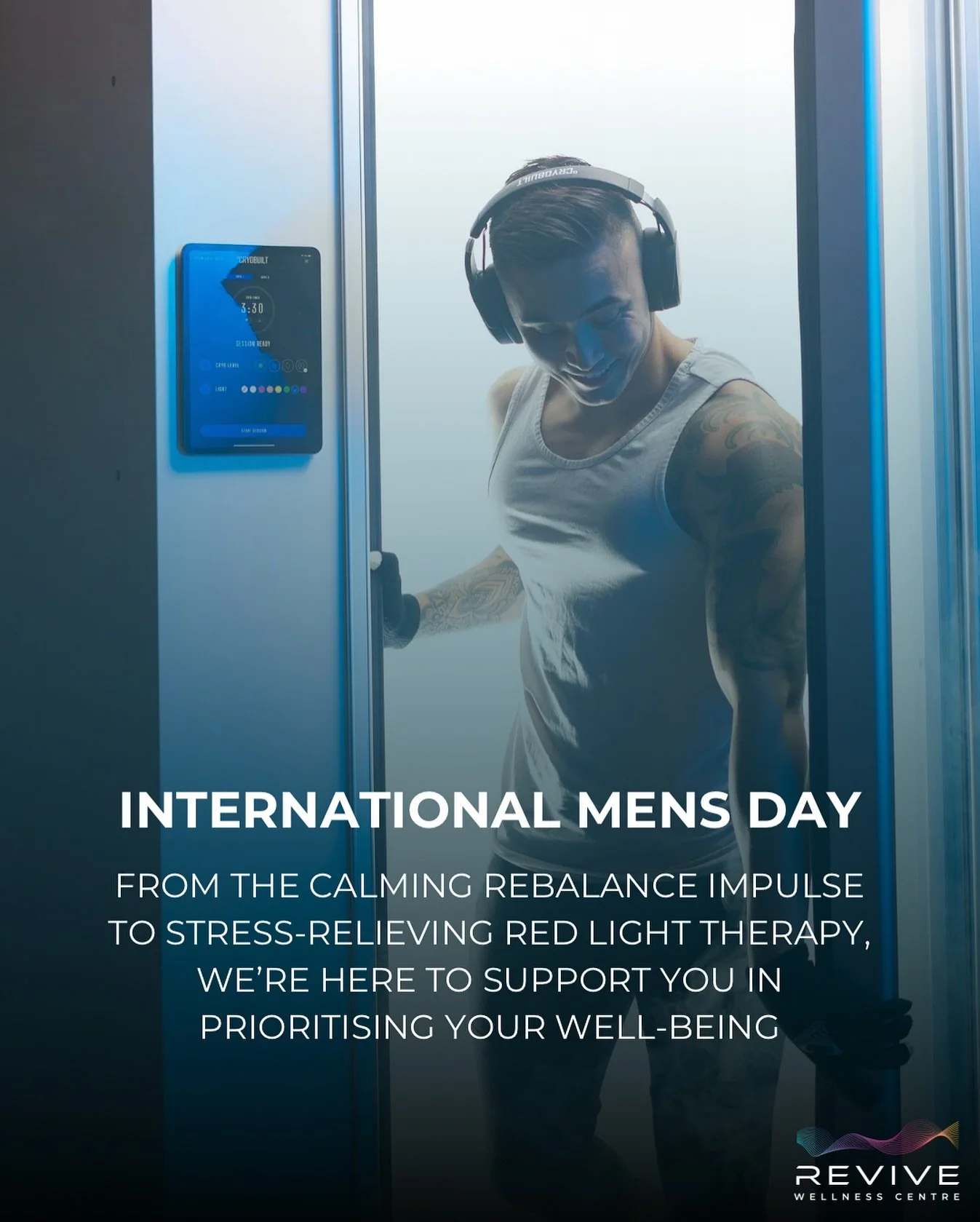Self-care isn’t just about physical strength—it’s about mental resilience too. 
On this International Men’s Day, we’re opening up the conversation on men’s mental health and the importance of taking time to rechar