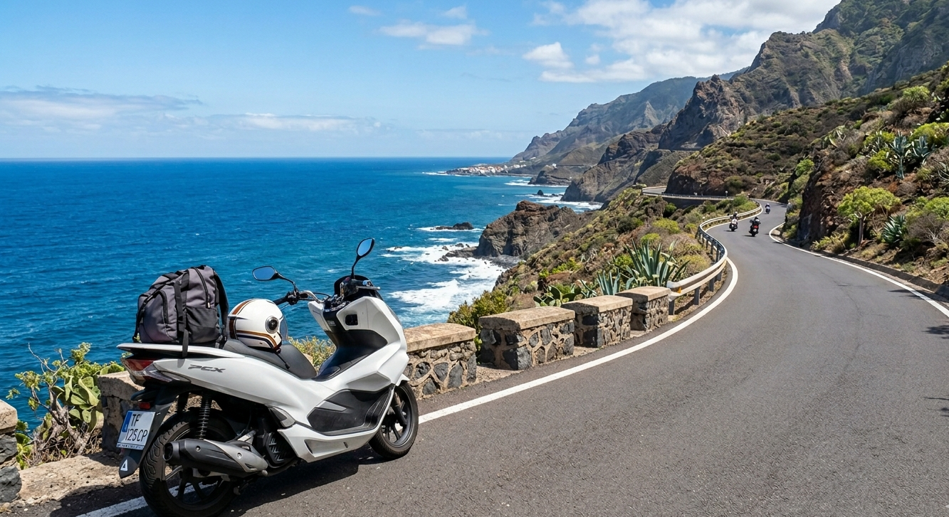 The 4 Best Motorcycle Routes in Tenerife from Puerto de la Cruz