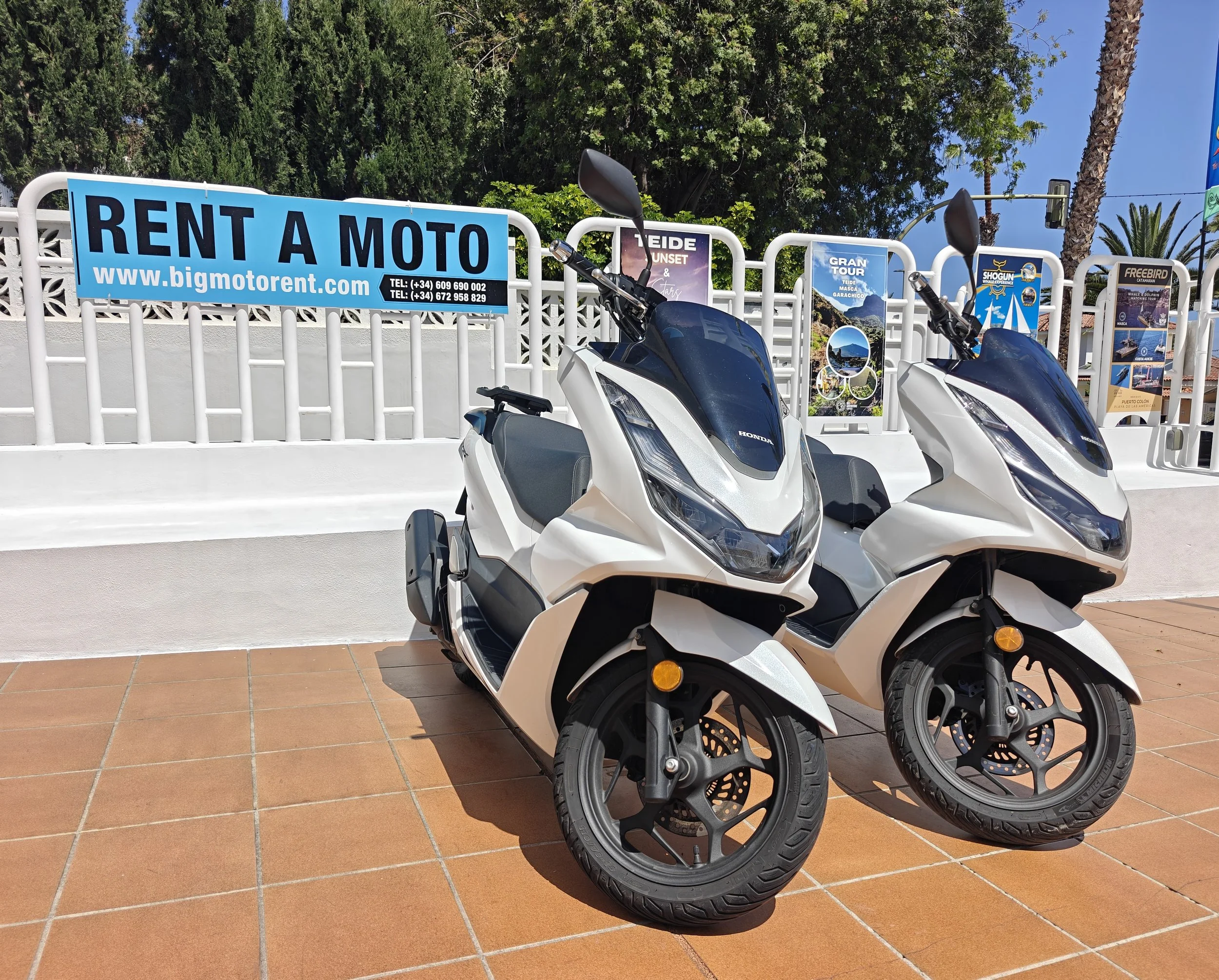 Motocycle rental in Puerto de la Cruz, Tenerife - Big Adventure Tenerife
