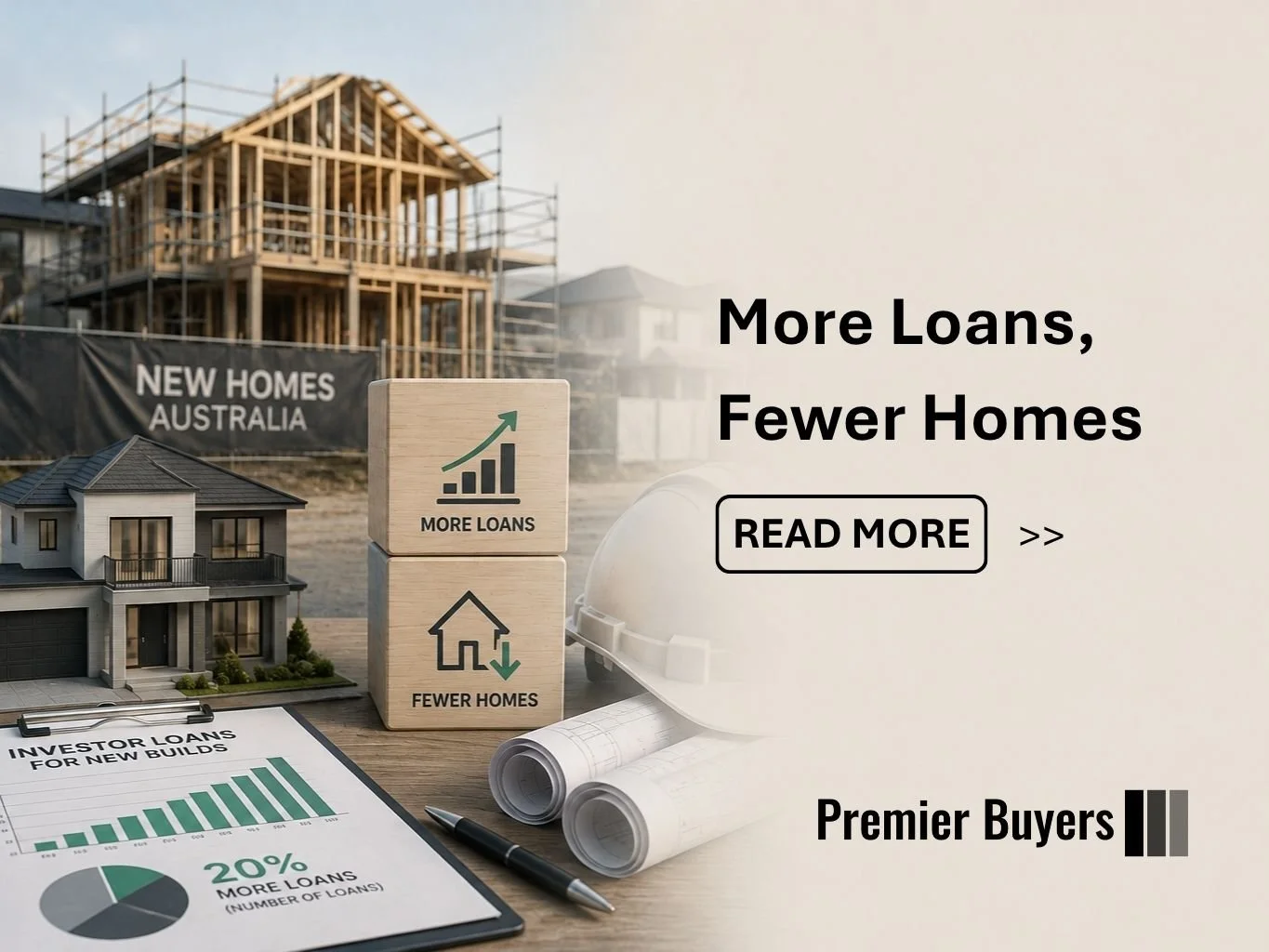 Negative gearing and new builds: more loans, fewer homes