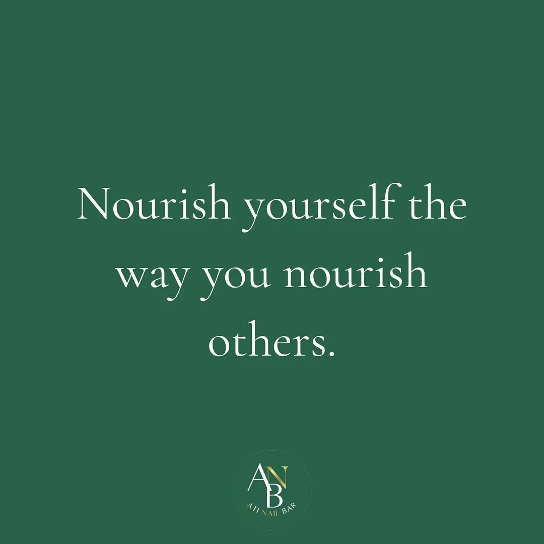 A reminder that you and your self care are a priority too. 🤍

#AtiNailBar #nailinspiration