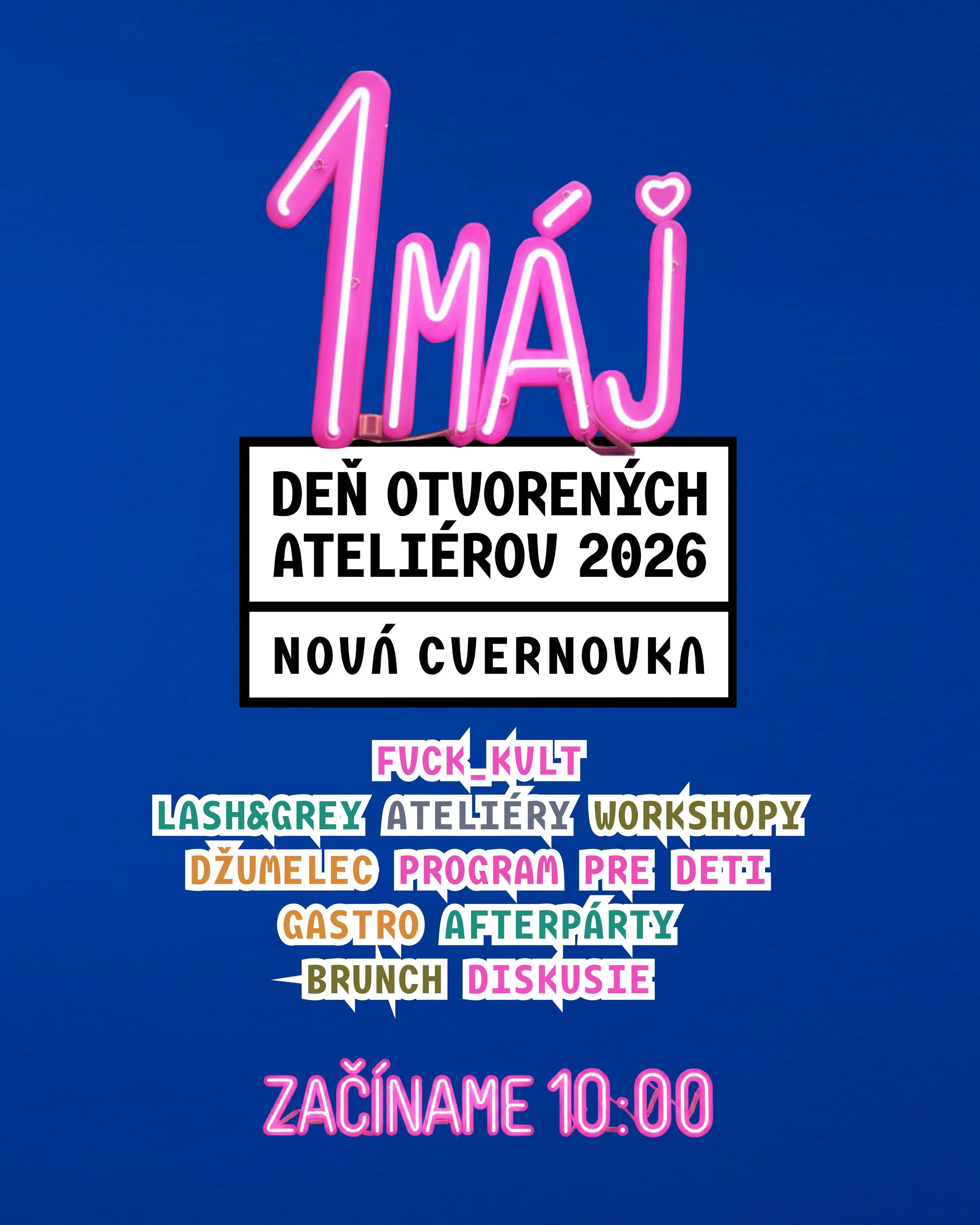 1. máj - Deň otvorených ateliérov