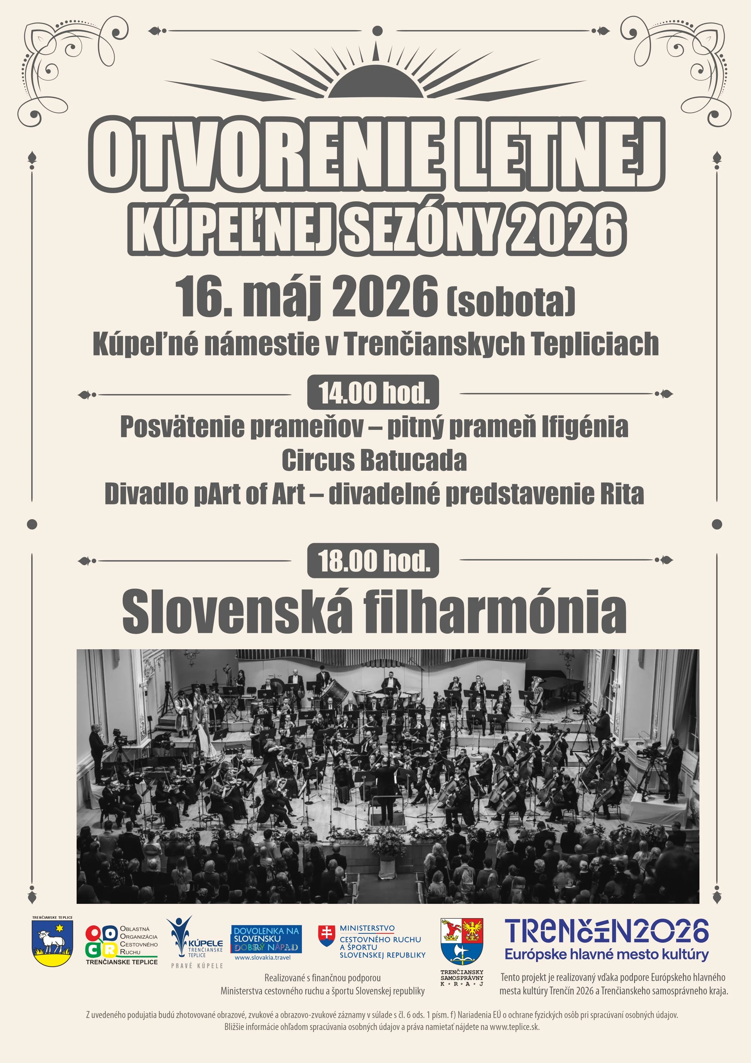 Otvorenie letnej kúpeľnej sezóny