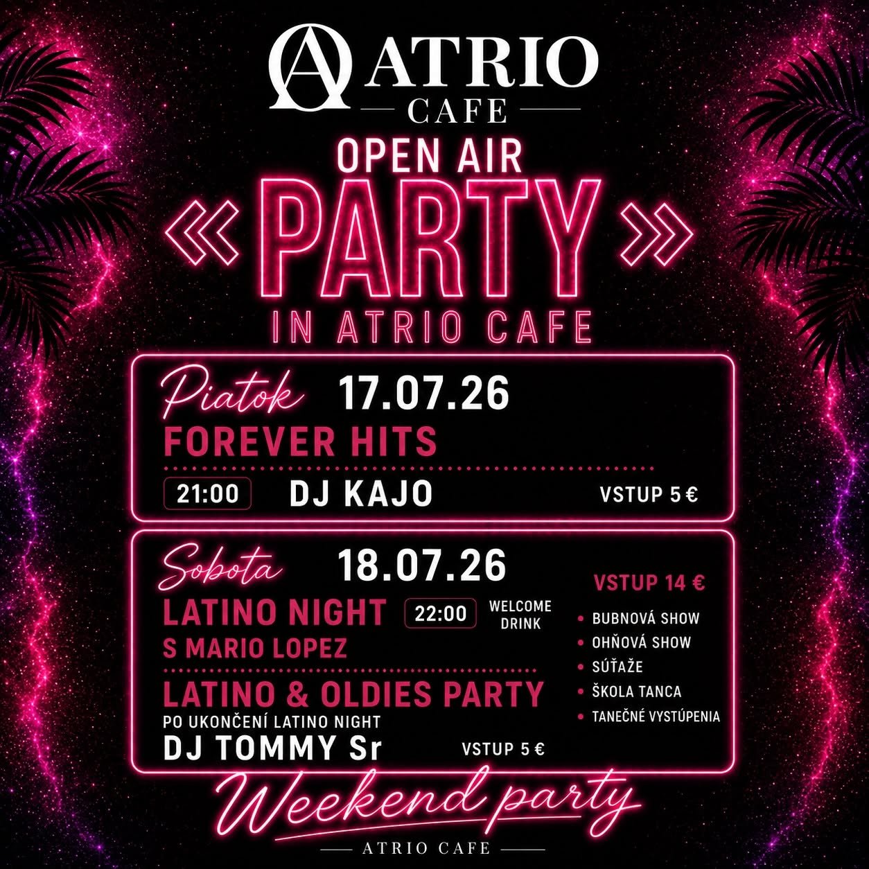 Open air party