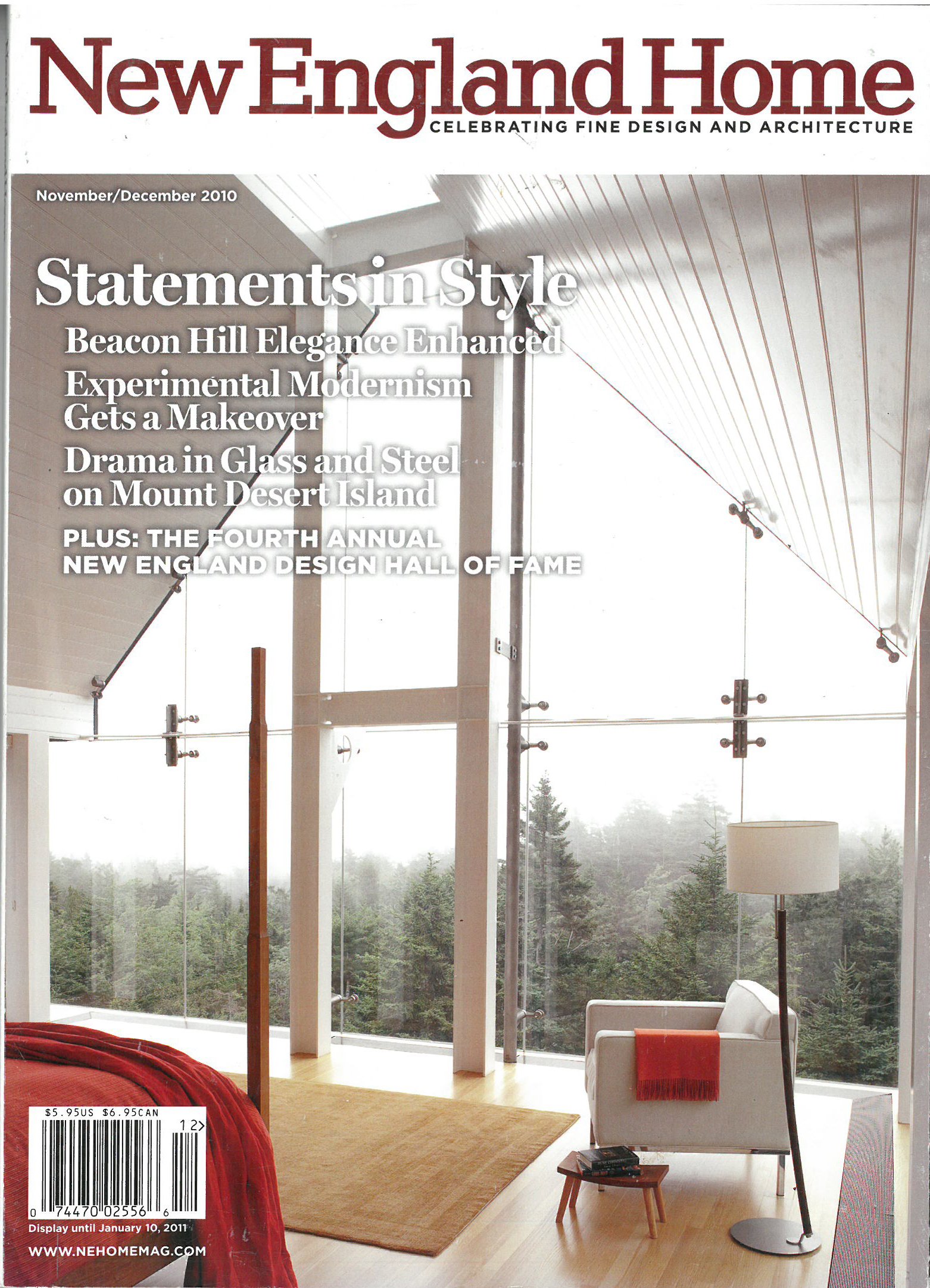 New England Home magazine cover, 2010