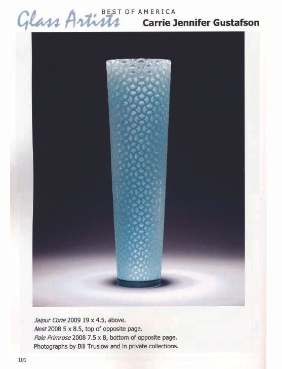 Best of America Glass Artists&nbsp;featuring Carrie Gustafson glass creations