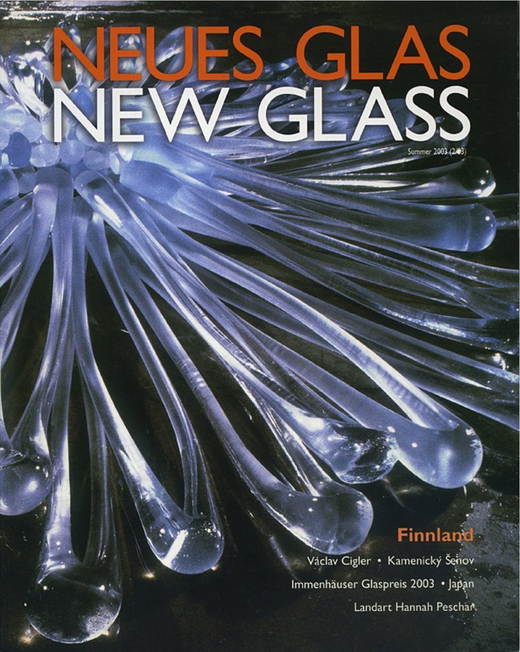 New Glass Summer 2003 cover