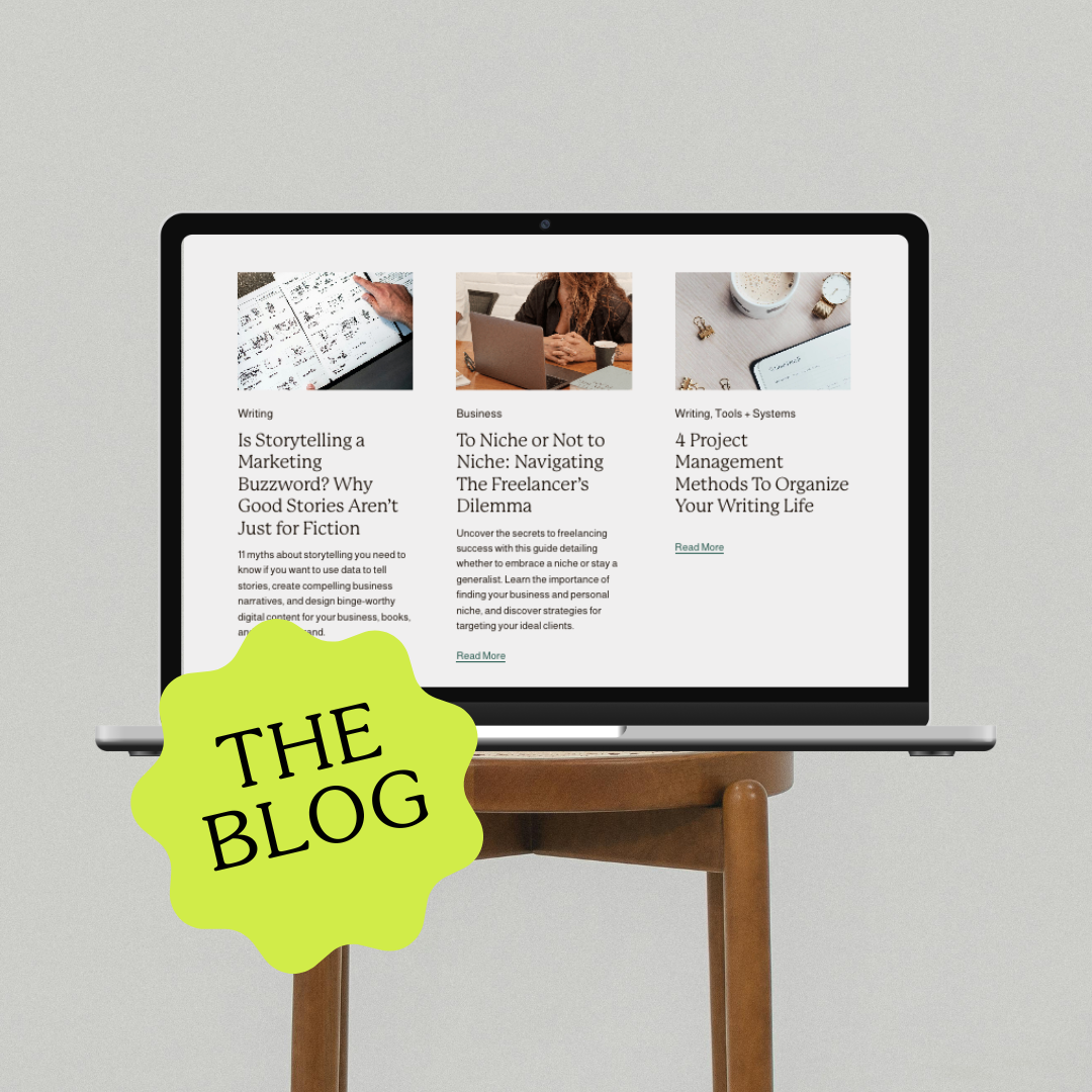 Check out dozens of free articles for writers on the Sage House Editorial blog