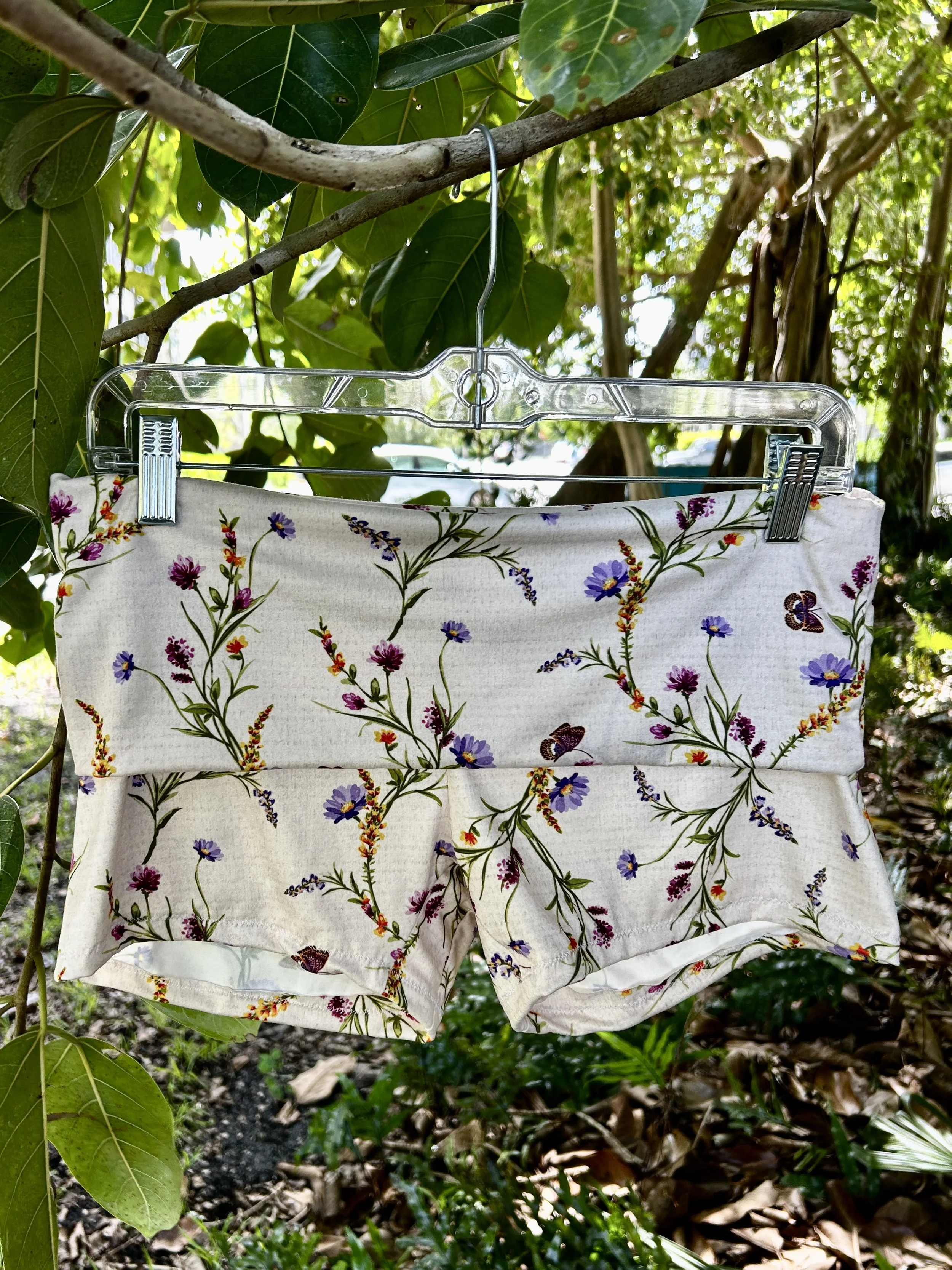 Butterfly Fold Over Shorts