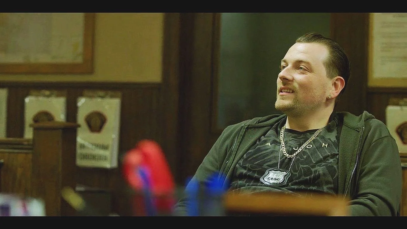 Patrick Murney portraying the character Manny Wilcox in the Netflix crime drama anthology series Seven Seconds.