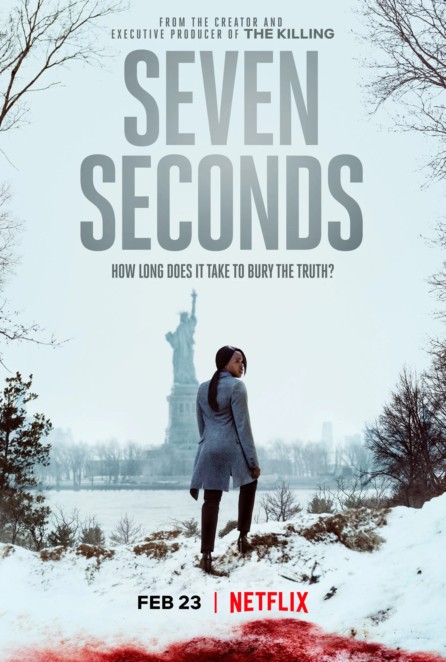 Movie poster for Seven Seconds featuring actor Patrick Murney.