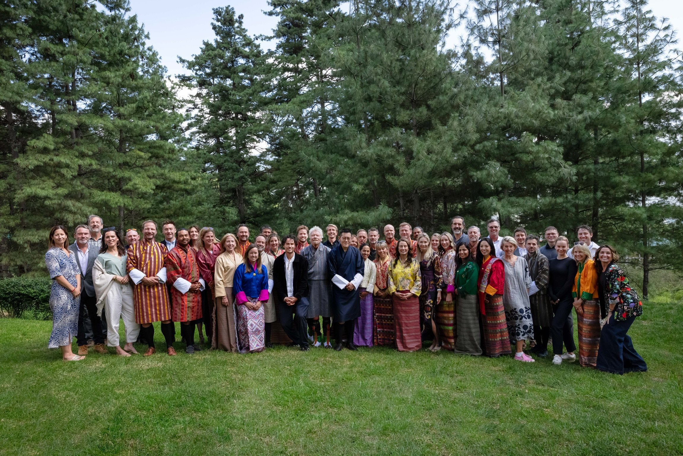 Meeting the King of Bhutan