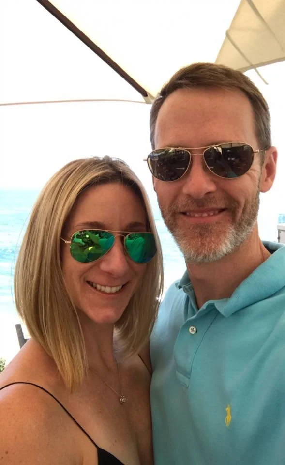 Lee and Lindsay Blankenship in LA for our 10th wedding anniversary